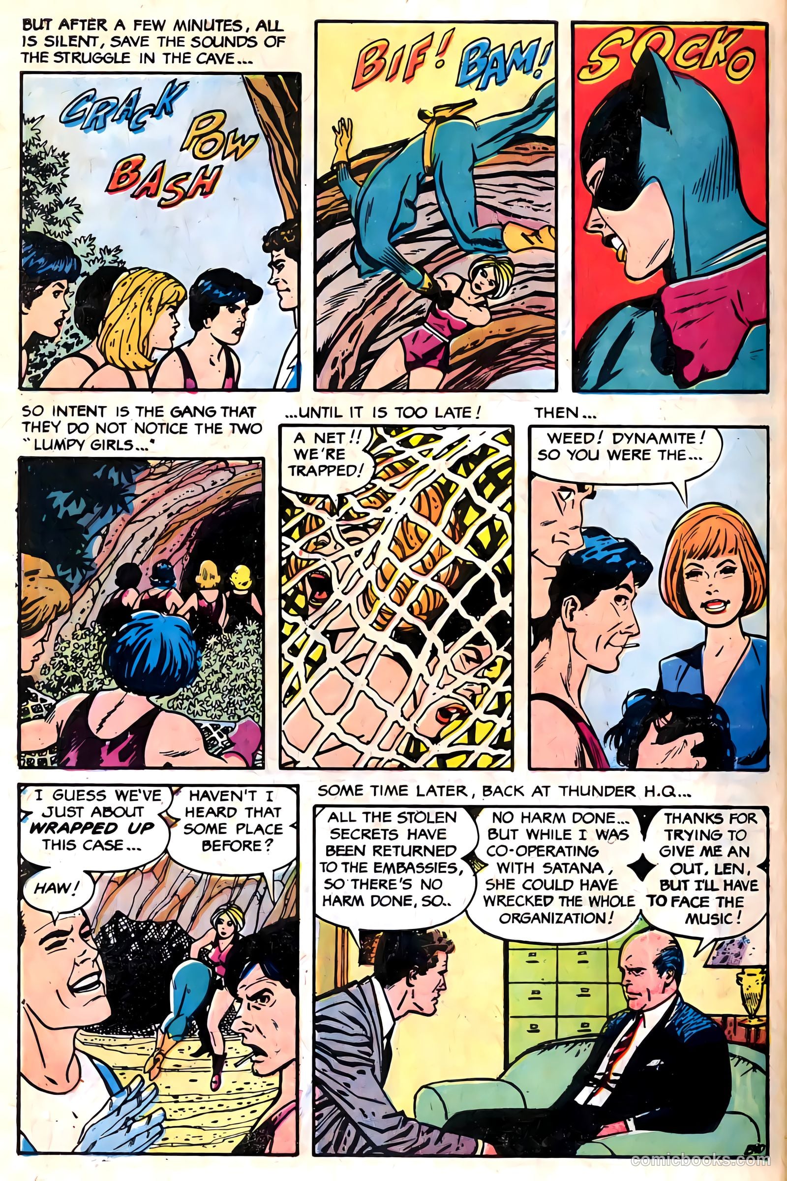 T.H.U.N.D.E.R. Agents #19 (1968) — page 32 of 52