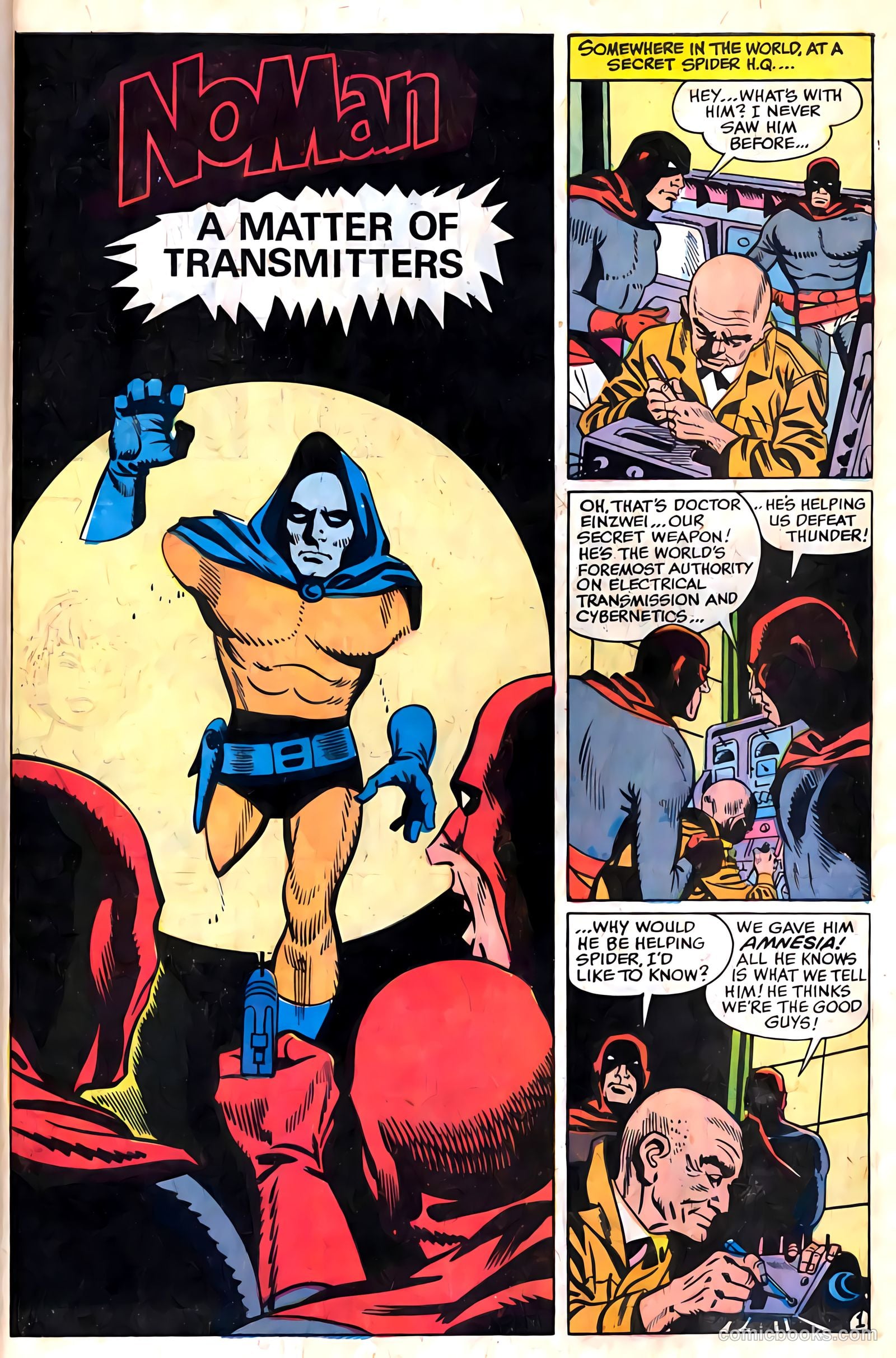 T.H.U.N.D.E.R. Agents #19 (1968) — page 33 of 52