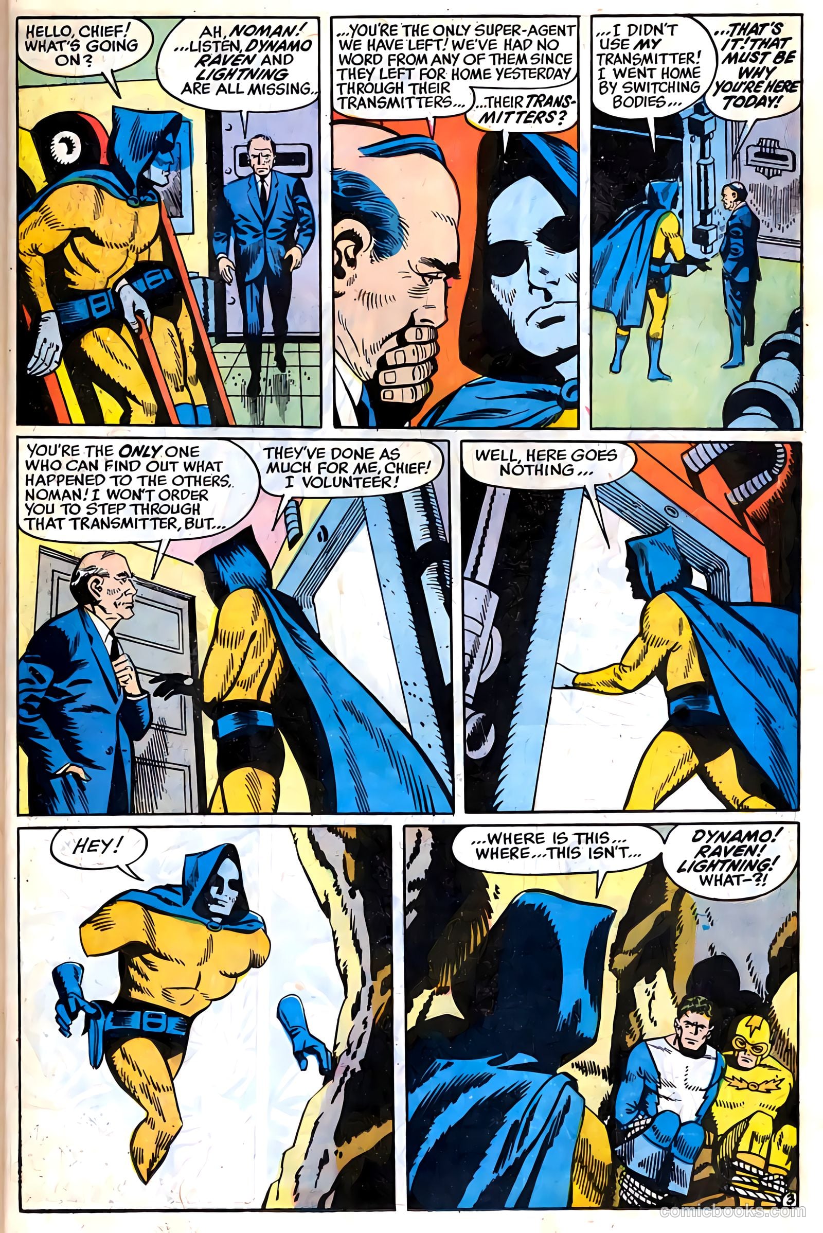 T.H.U.N.D.E.R. Agents #19 (1968) — page 35 of 52