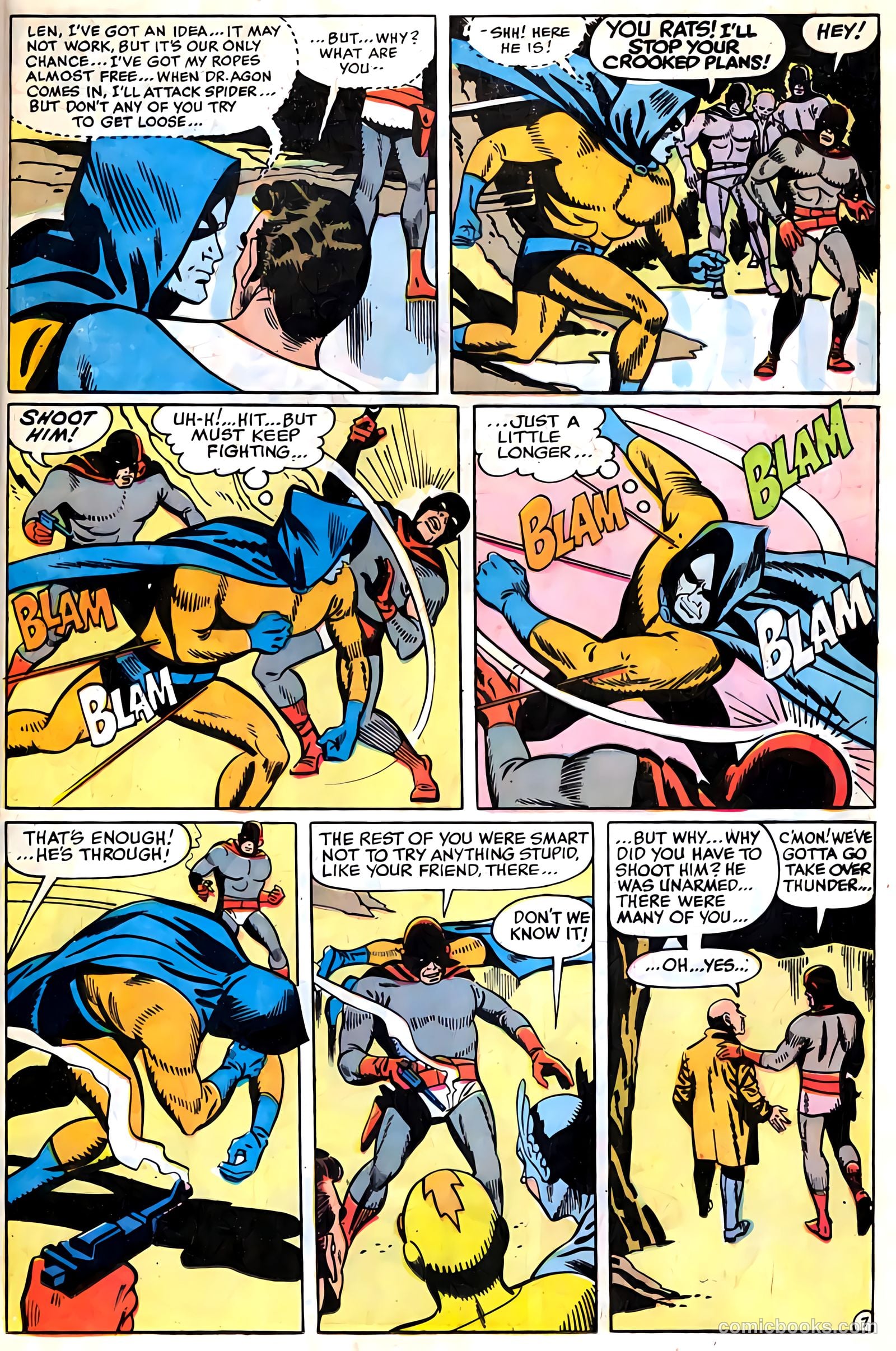 T.H.U.N.D.E.R. Agents #19 (1968) — page 39 of 52
