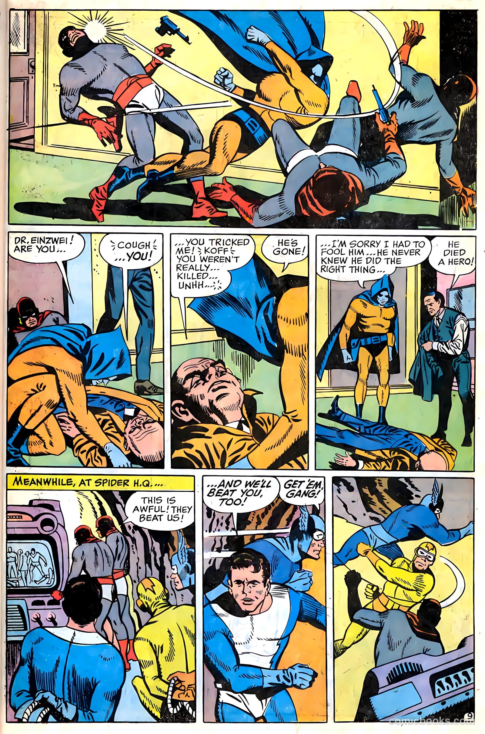 T.H.U.N.D.E.R. Agents #19 (1968) — page 41 of 52