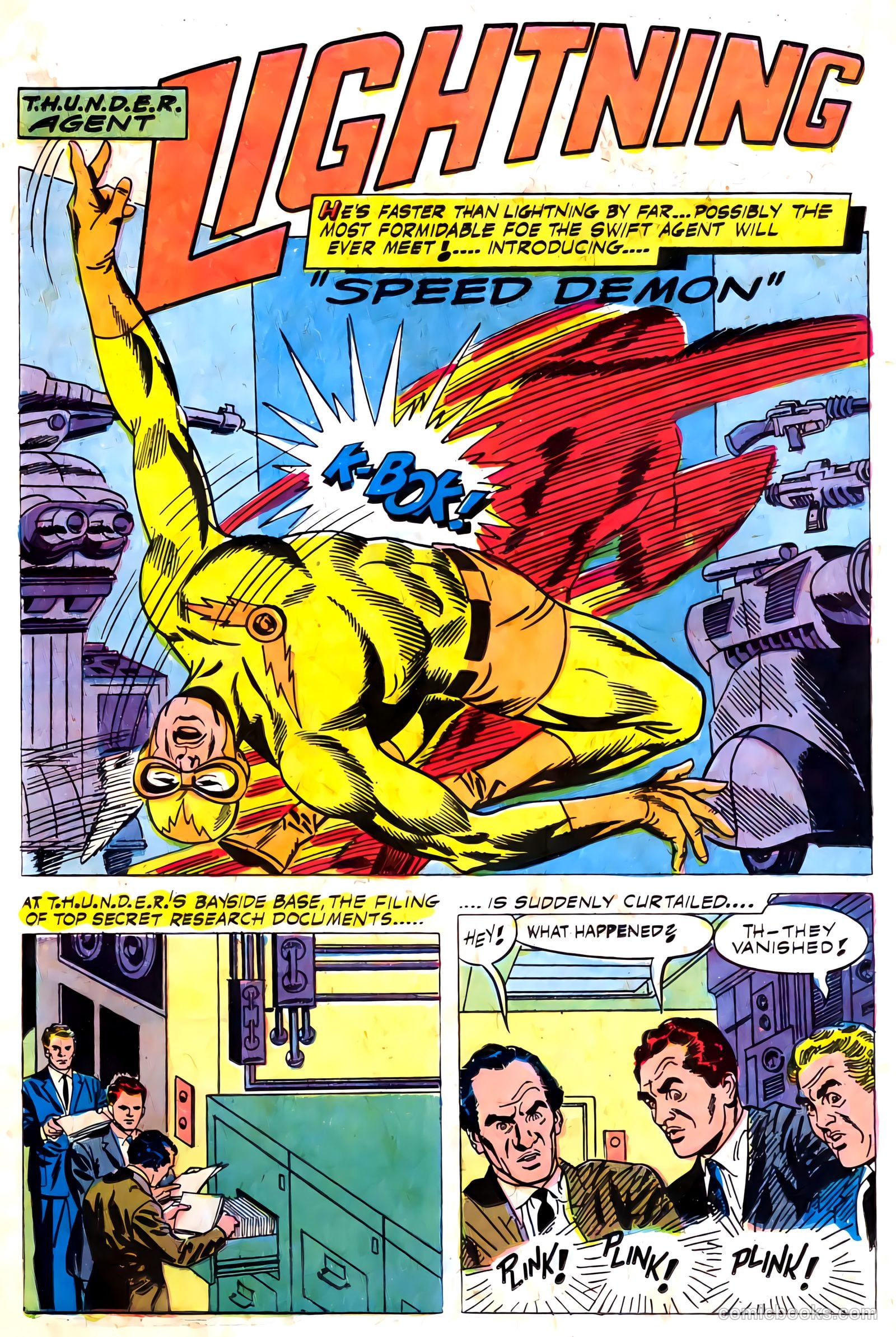 T.H.U.N.D.E.R. Agents #19 (1968) — page 43 of 52