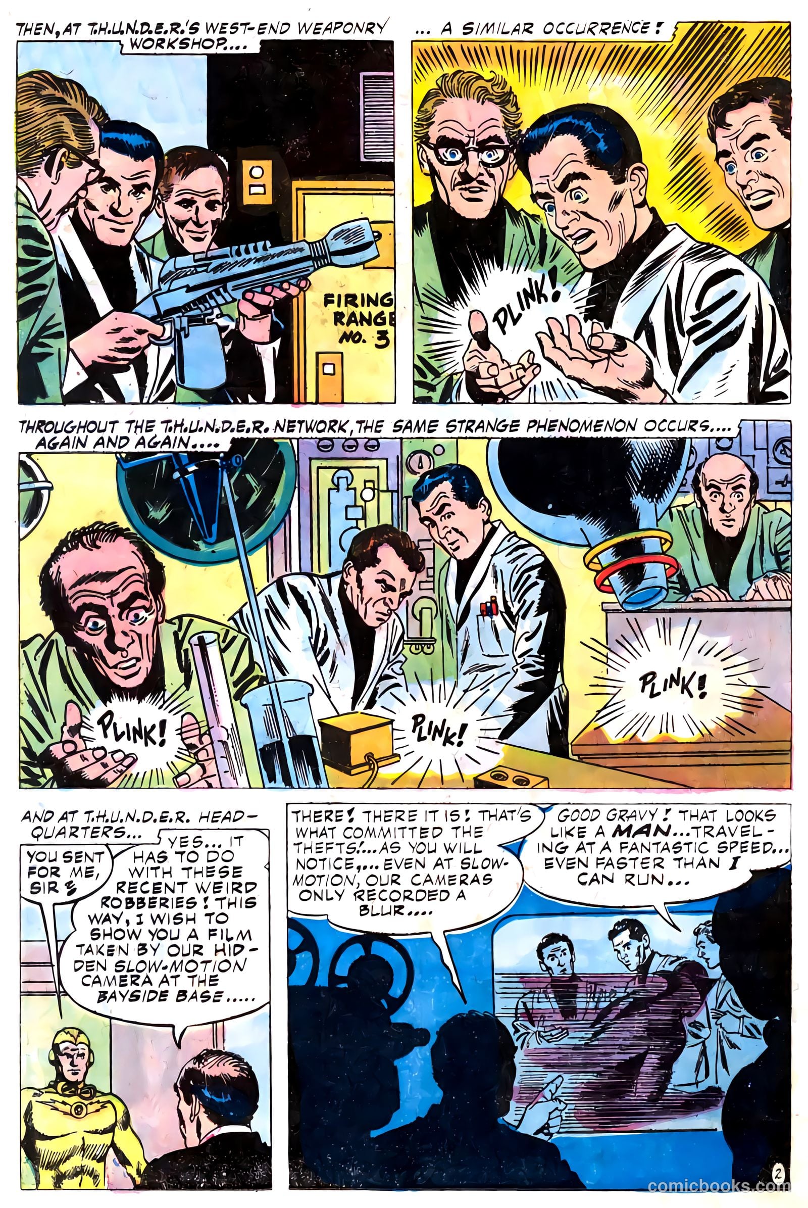 T.H.U.N.D.E.R. Agents #19 (1968) — page 44 of 52