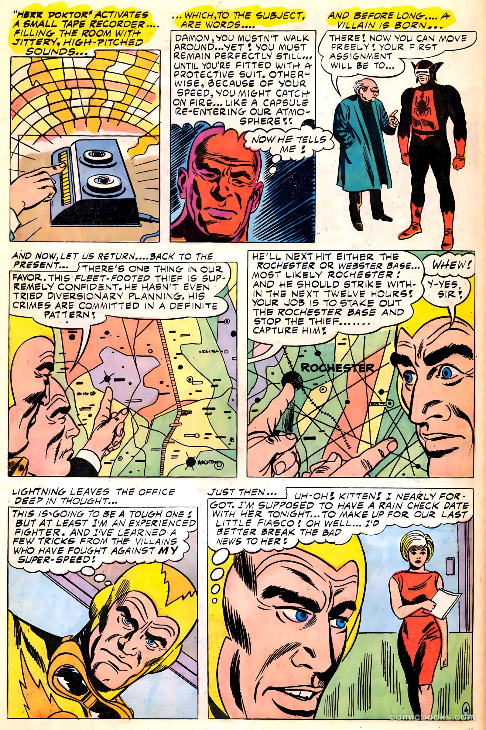 T.H.U.N.D.E.R. Agents #19 (1968) — page 46 of 52