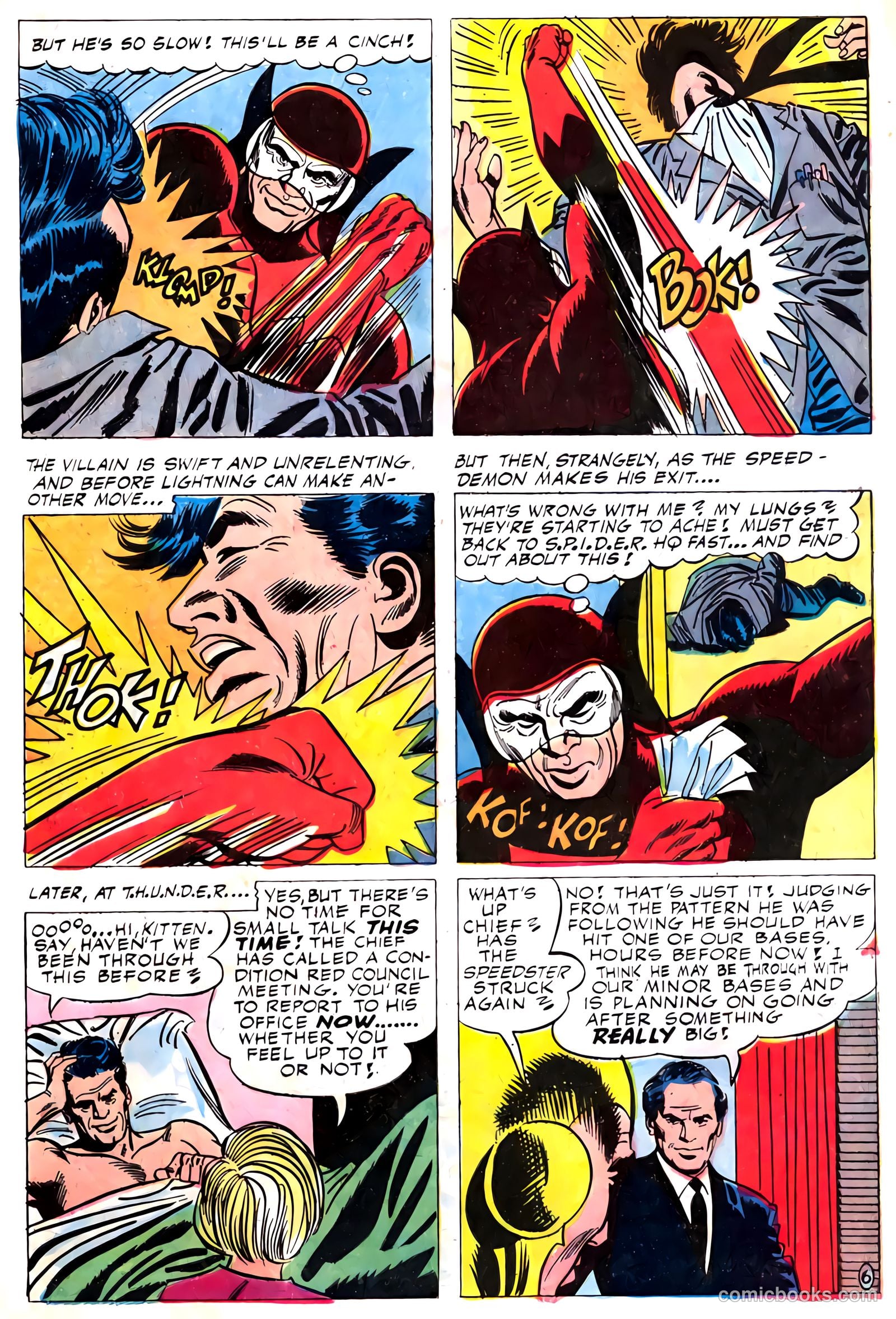 T.H.U.N.D.E.R. Agents #19 (1968) — page 48 of 52