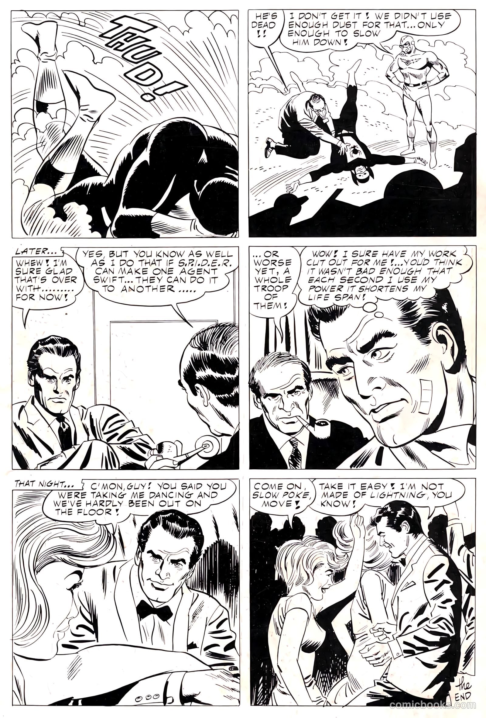 T.H.U.N.D.E.R. Agents #19 (1968) — page 52 of 52