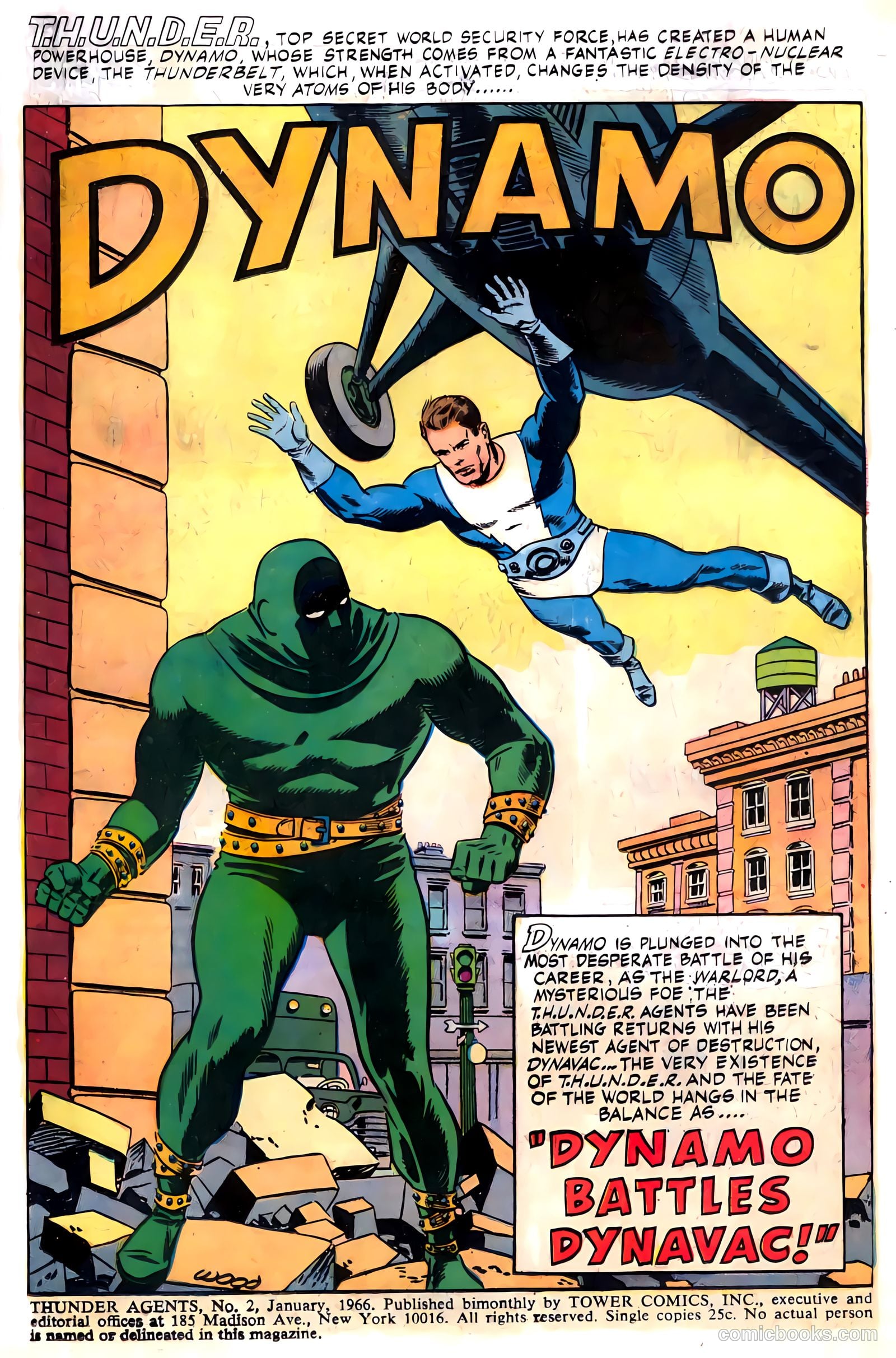 T.H.U.N.D.E.R. Agents #2 (1966) — page 3 of 68