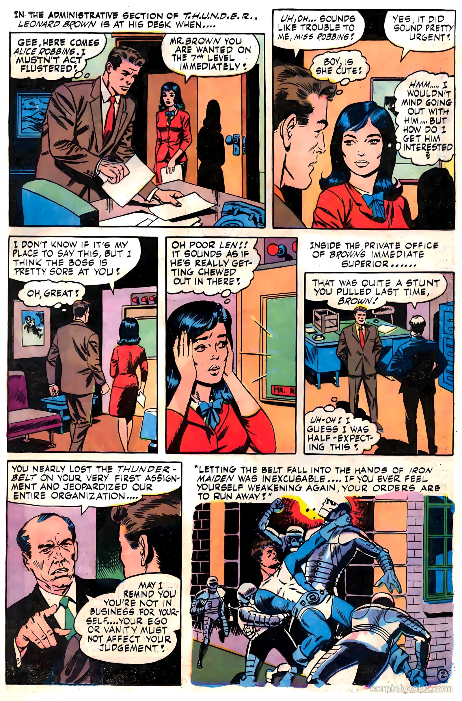 T.H.U.N.D.E.R. Agents #2 (1966) — page 4 of 68