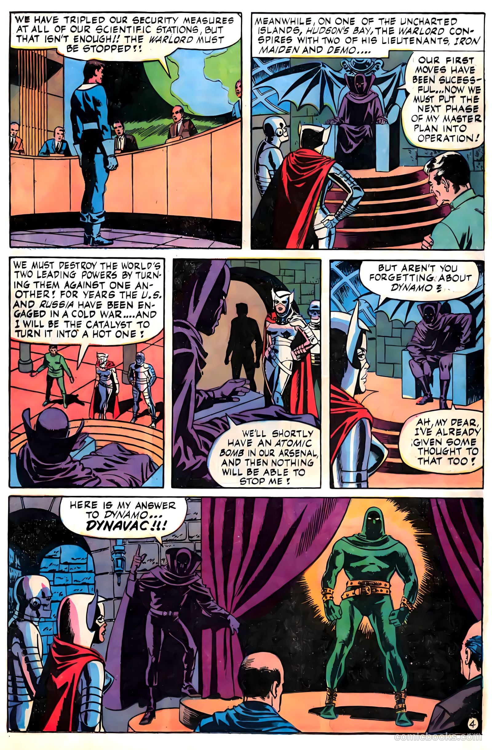 T.H.U.N.D.E.R. Agents #2 (1966) — page 6 of 68