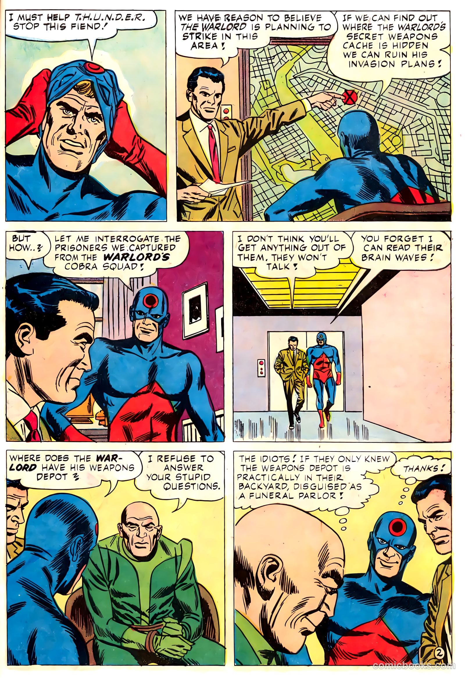 T.H.U.N.D.E.R. Agents #2 (1966) — page 29 of 68