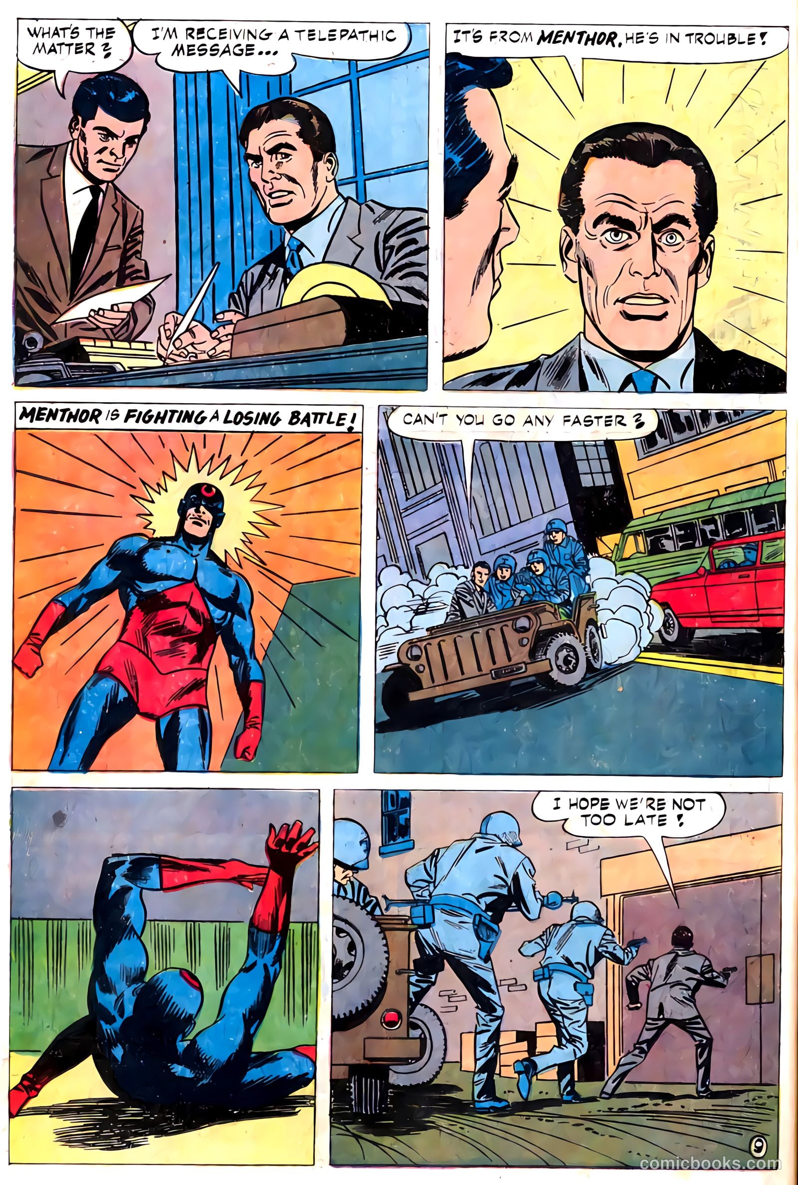 T.H.U.N.D.E.R. Agents #2 (1966) — page 36 of 68