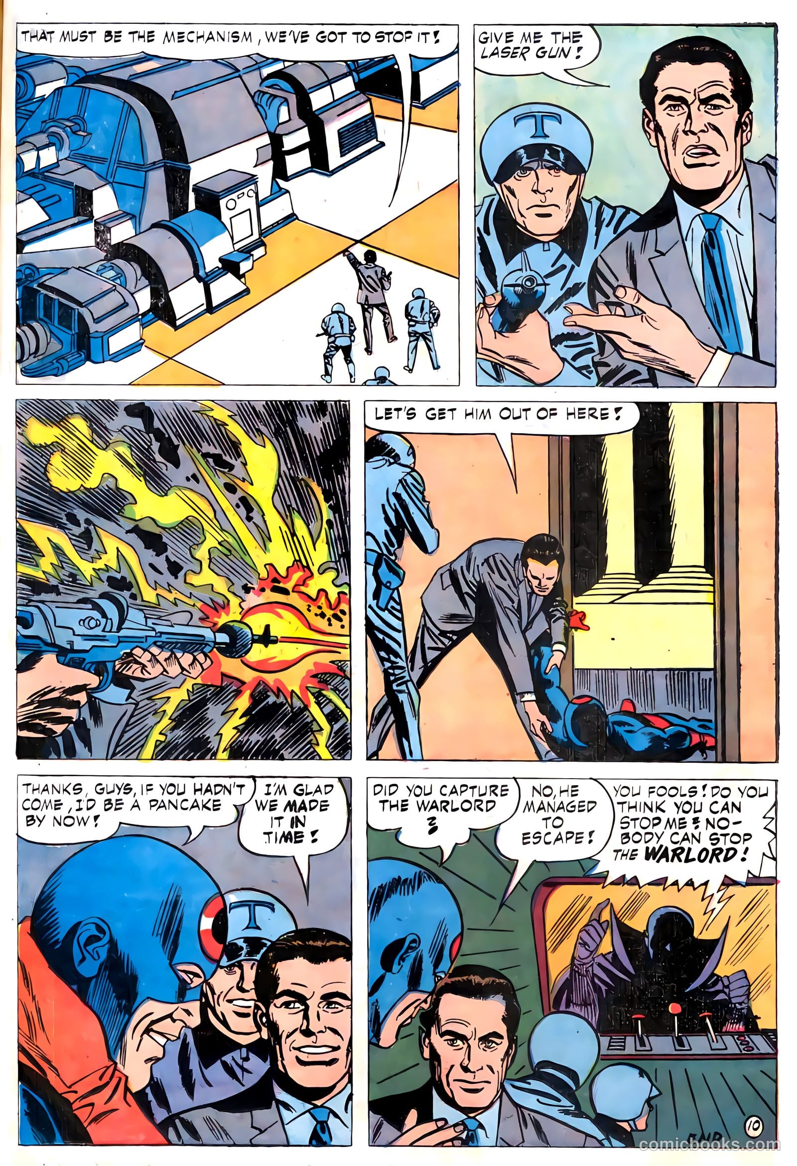 T.H.U.N.D.E.R. Agents #2 (1966) — page 37 of 68