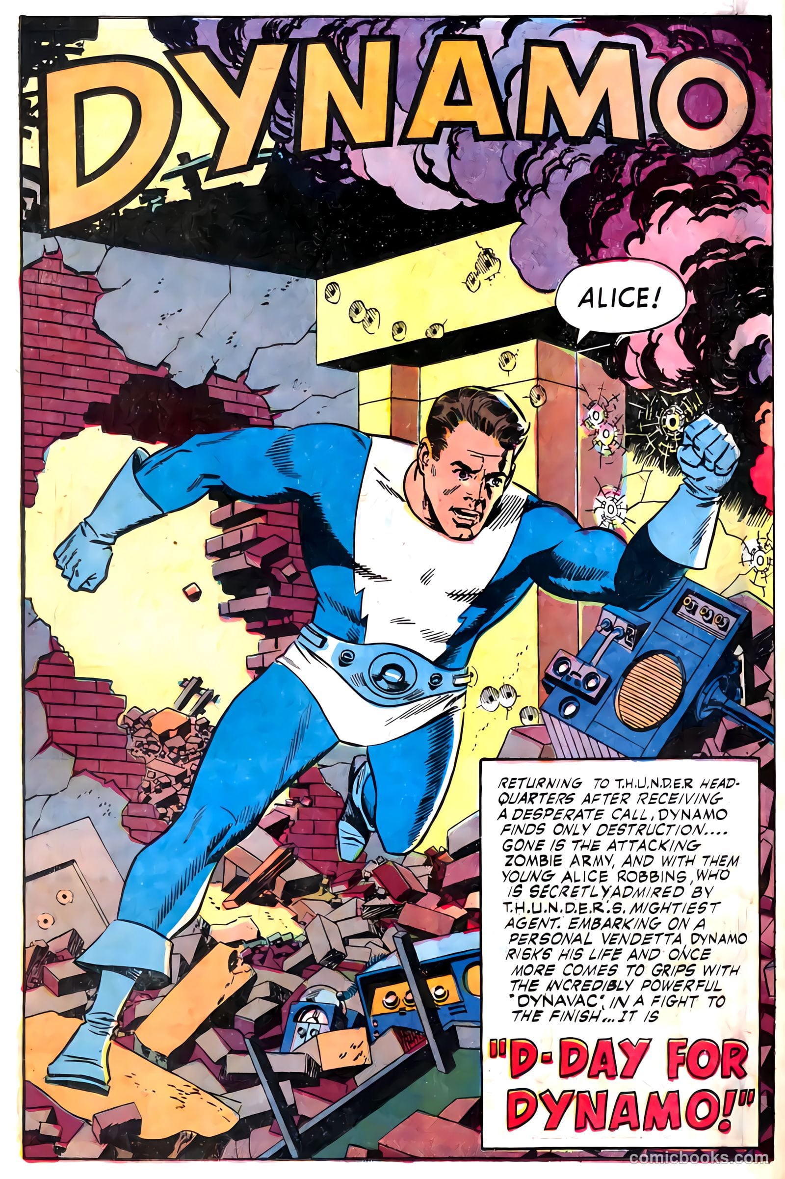 T.H.U.N.D.E.R. Agents #2 (1966) — page 38 of 68