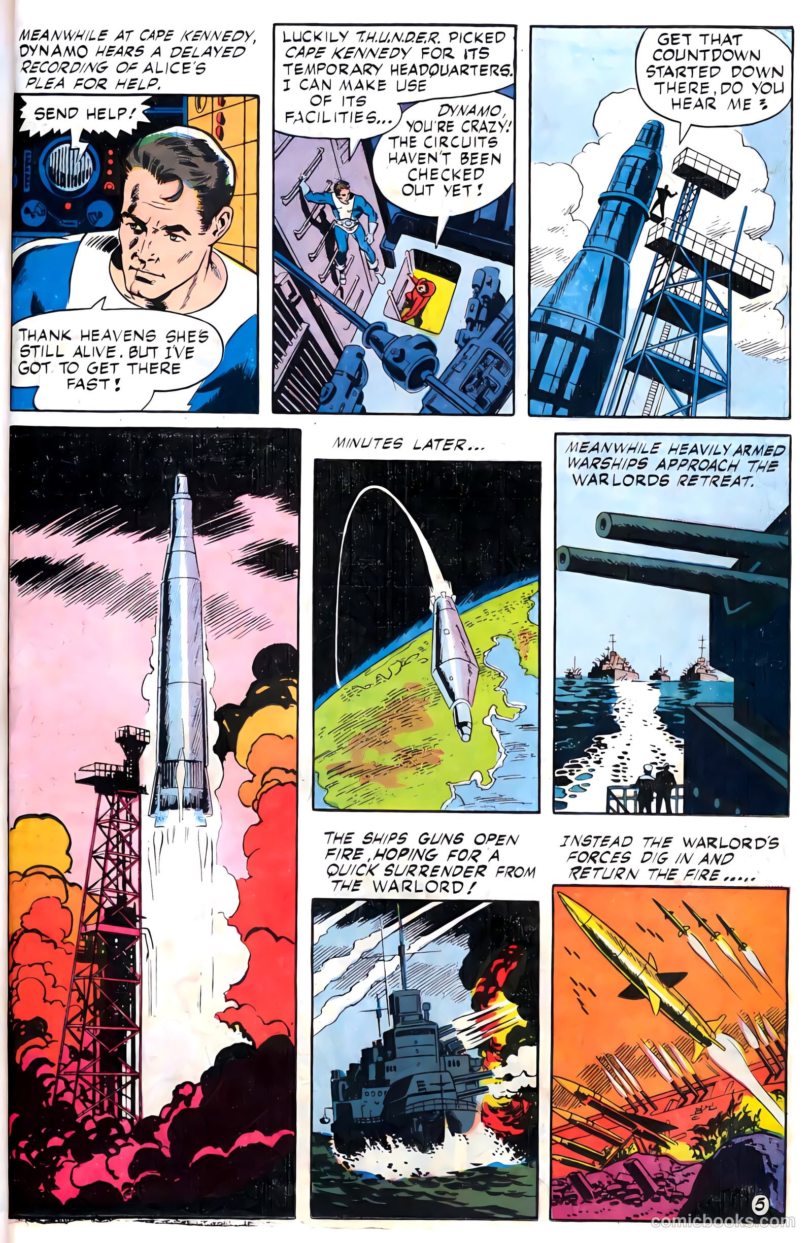 T.H.U.N.D.E.R. Agents #2 (1966) — page 43 of 68