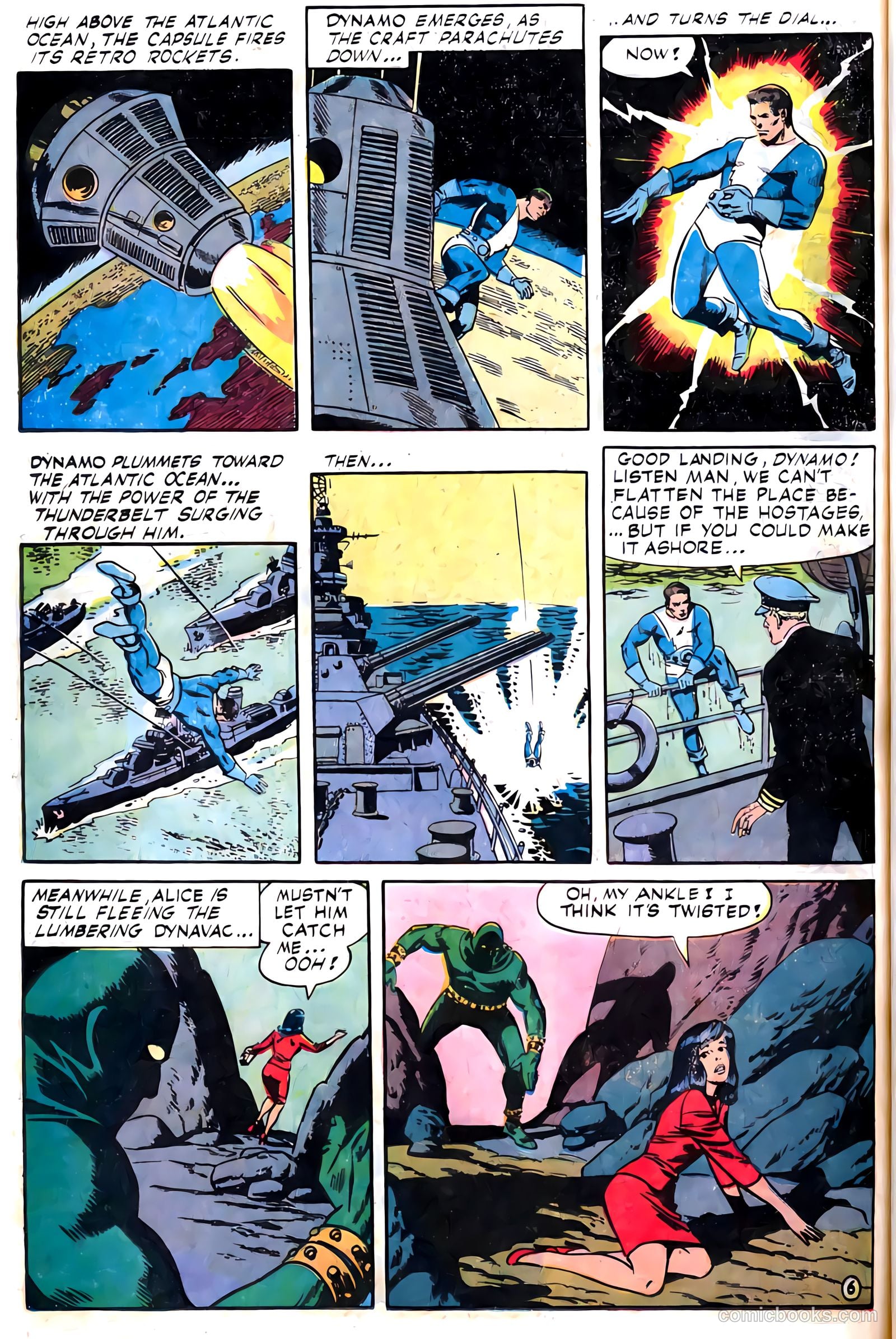 T.H.U.N.D.E.R. Agents #2 (1966) — page 44 of 68