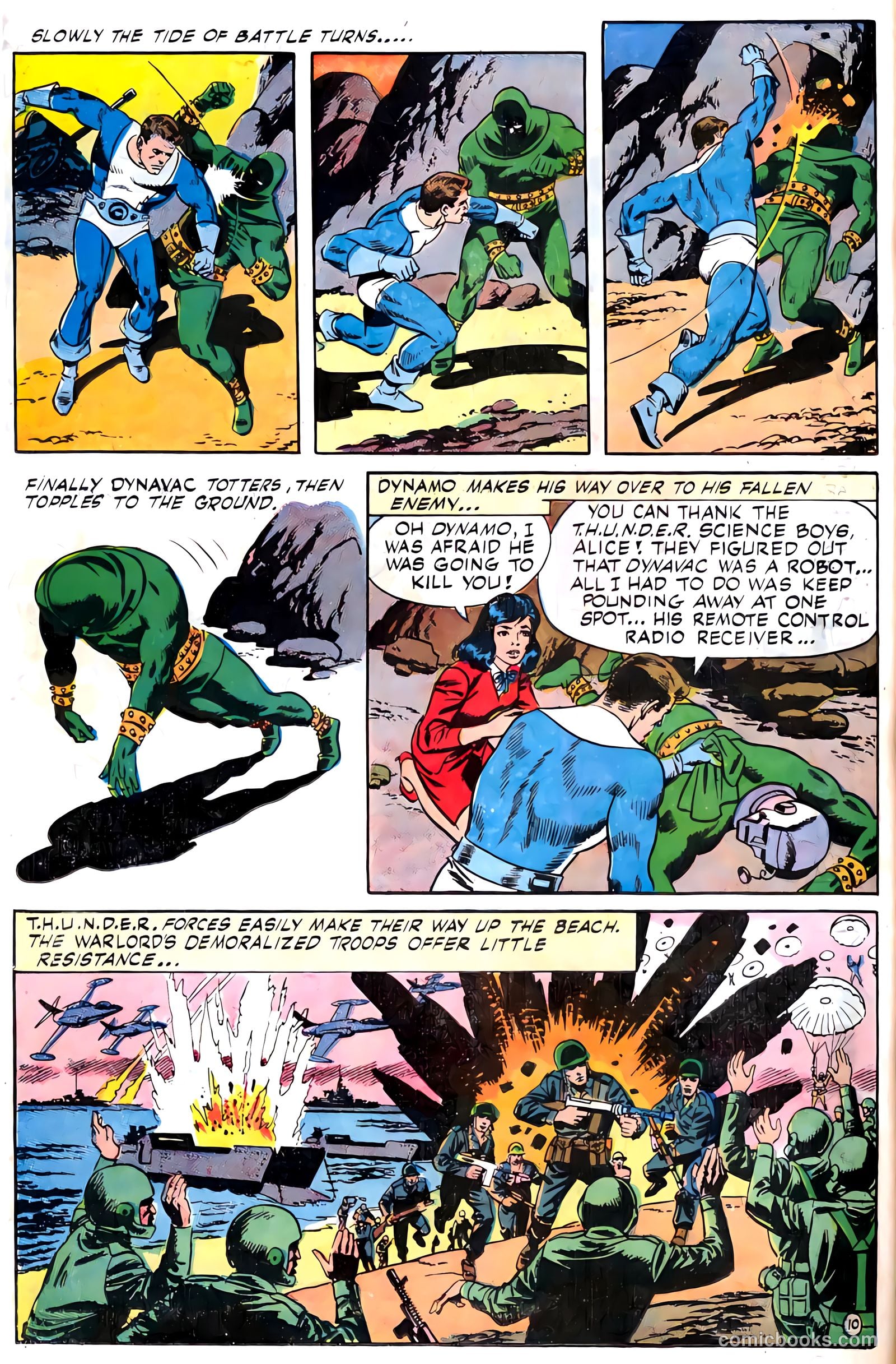 T.H.U.N.D.E.R. Agents #2 (1966) — page 48 of 68