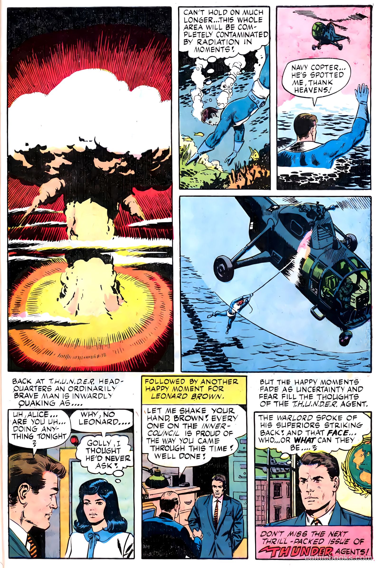 T.H.U.N.D.E.R. Agents #2 (1966) — page 51 of 68