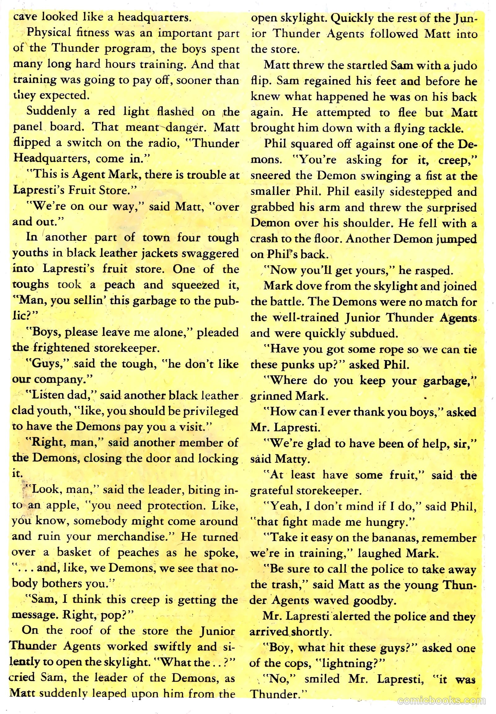 T.H.U.N.D.E.R. Agents #2 (1966) — page 53 of 68