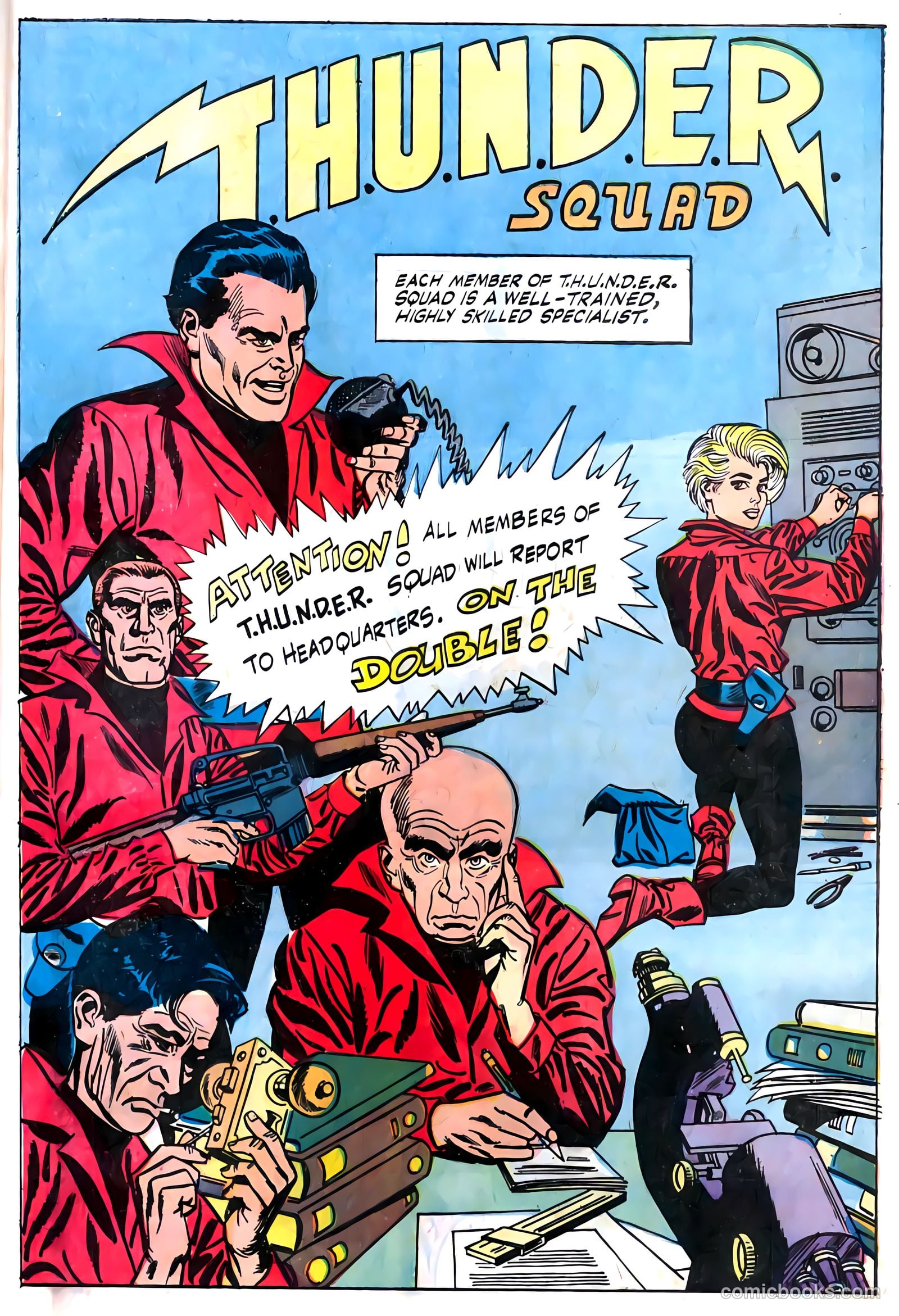 T.H.U.N.D.E.R. Agents #2 (1966) — page 55 of 68