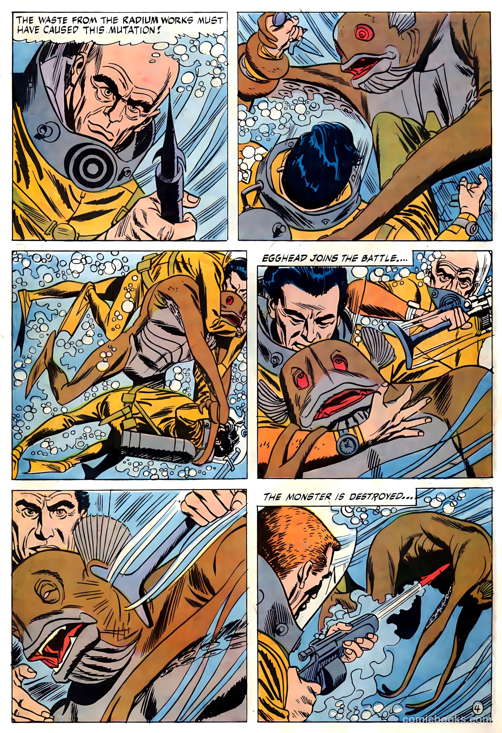 T.H.U.N.D.E.R. Agents #2 (1966) — page 58 of 68