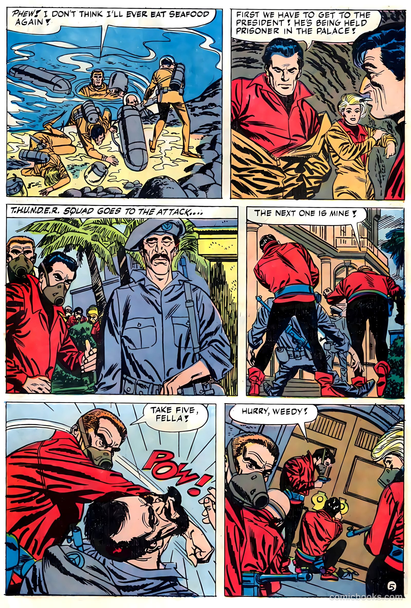 T.H.U.N.D.E.R. Agents #2 (1966) — page 59 of 68