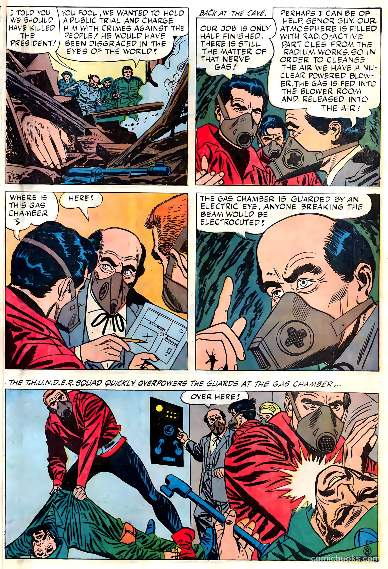 T.H.U.N.D.E.R. Agents #2 (1966) — page 63 of 68