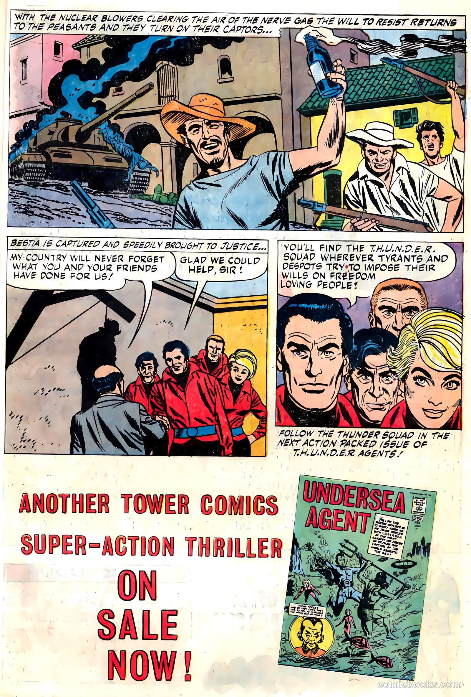 T.H.U.N.D.E.R. Agents #2 (1966) — page 65 of 68