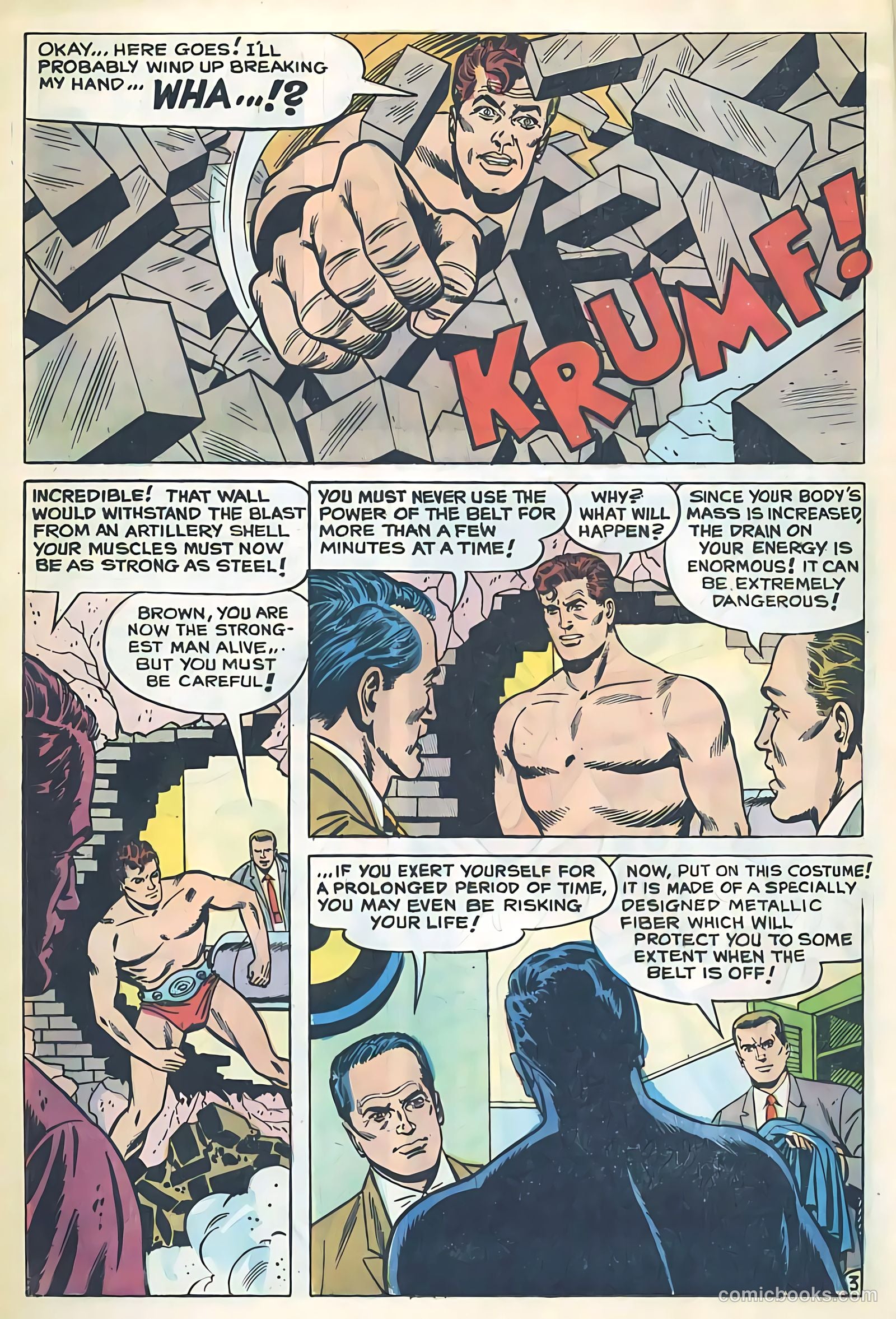 T.H.U.N.D.E.R. Agents #20 (1969) — page 6 of 52