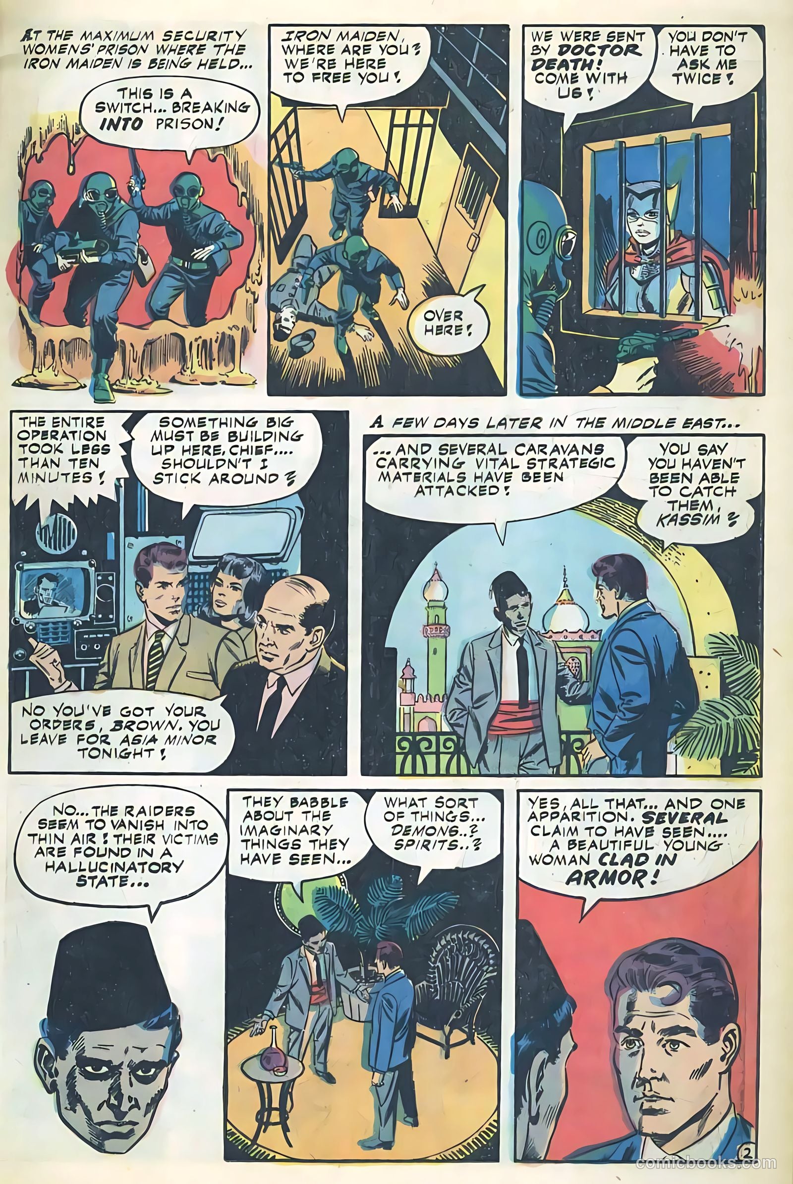 T.H.U.N.D.E.R. Agents #20 (1969) — page 9 of 52