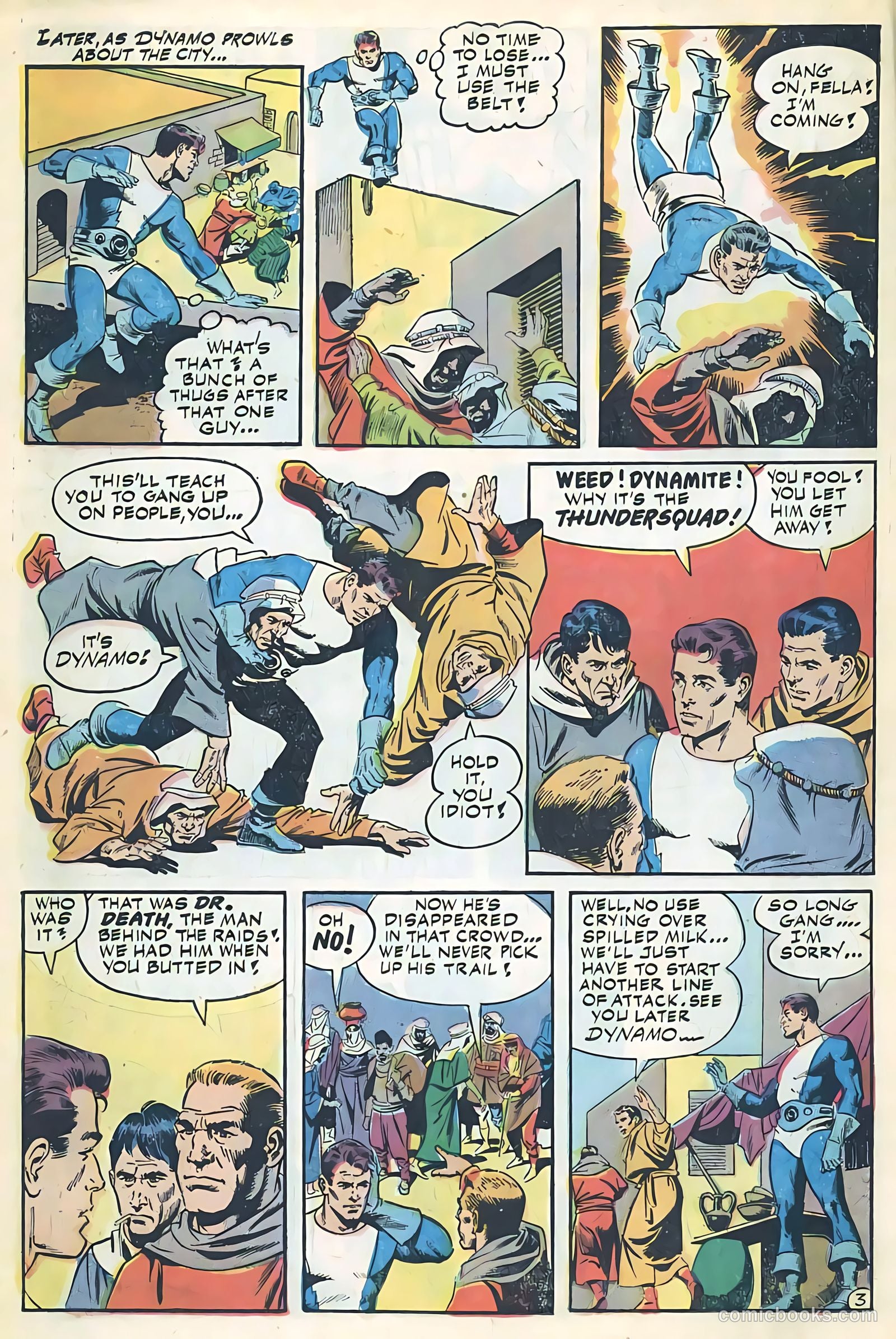 T.H.U.N.D.E.R. Agents #20 (1969) — page 10 of 52