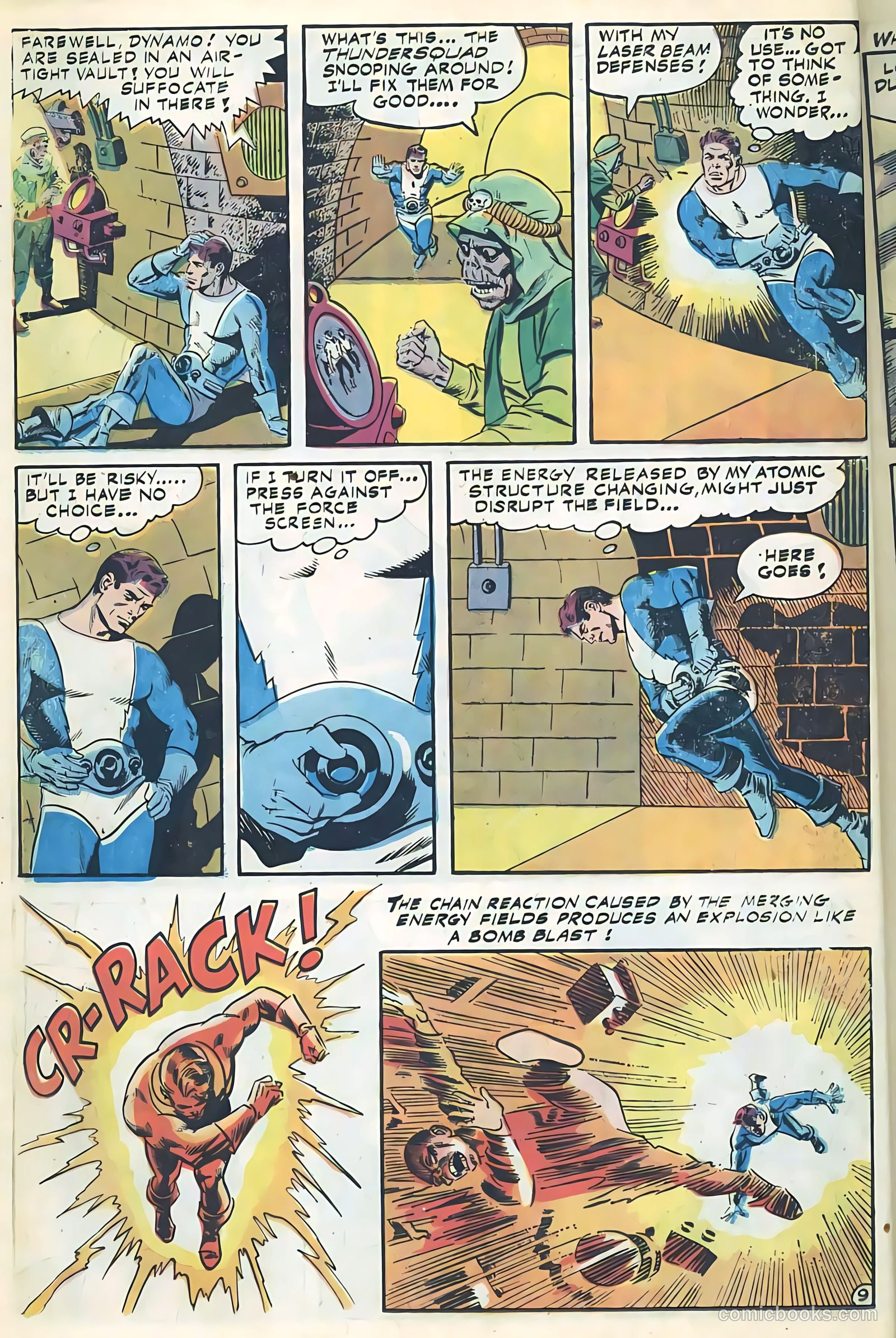 T.H.U.N.D.E.R. Agents #20 (1969) — page 16 of 52