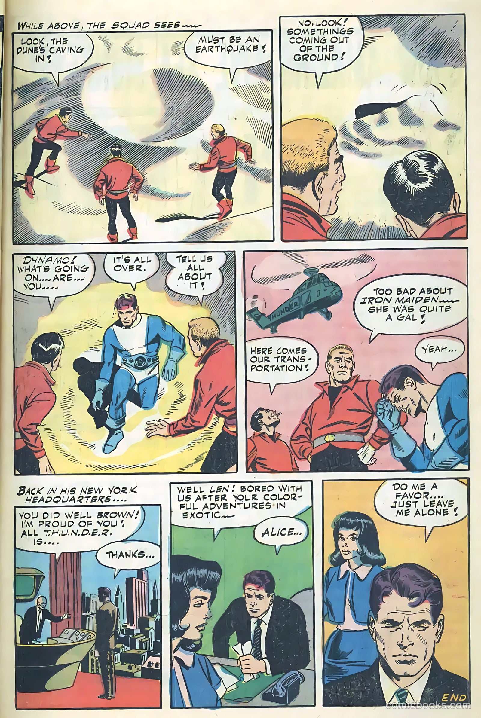 T.H.U.N.D.E.R. Agents #20 (1969) — page 17 of 52