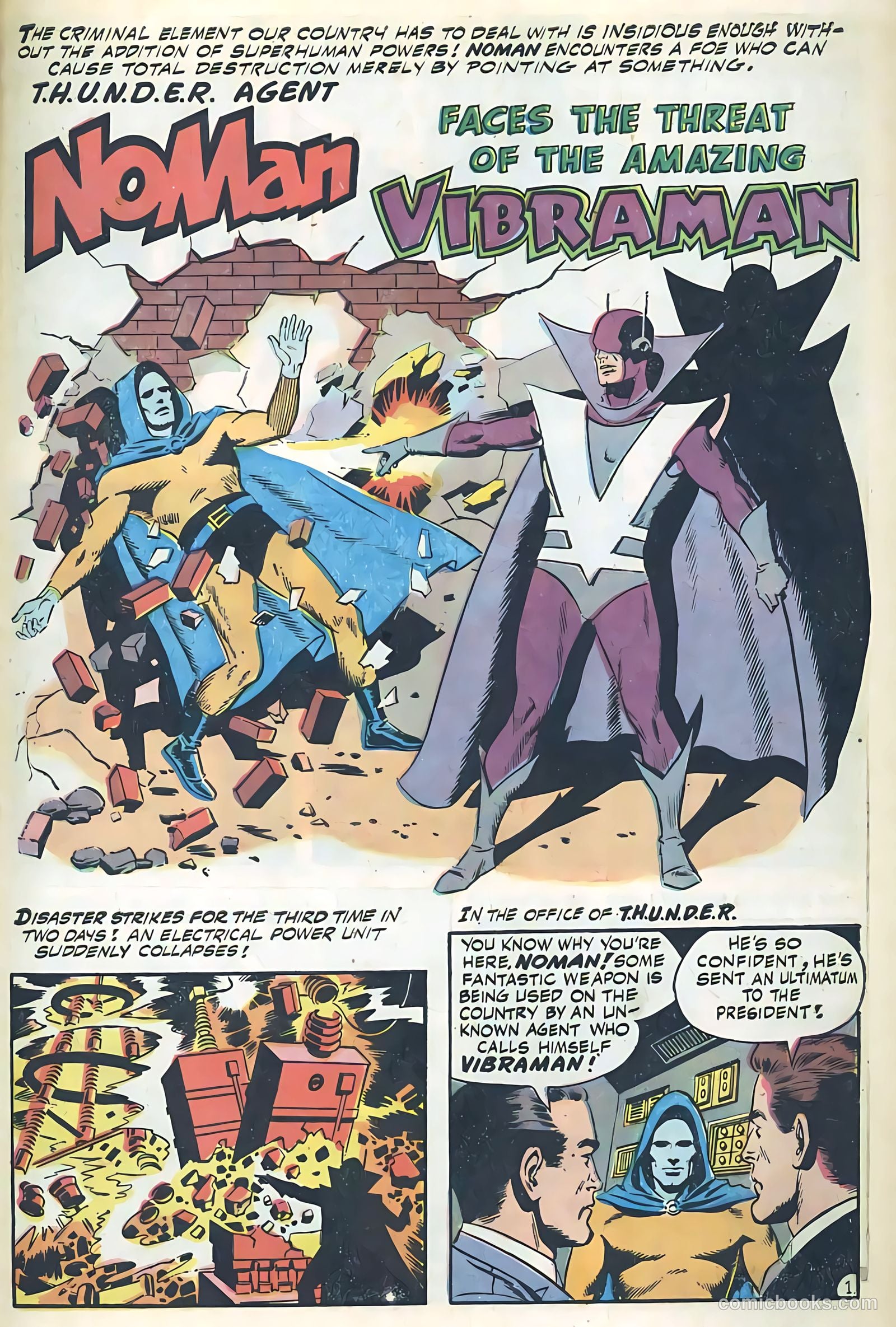 T.H.U.N.D.E.R. Agents #20 (1969) — page 19 of 52
