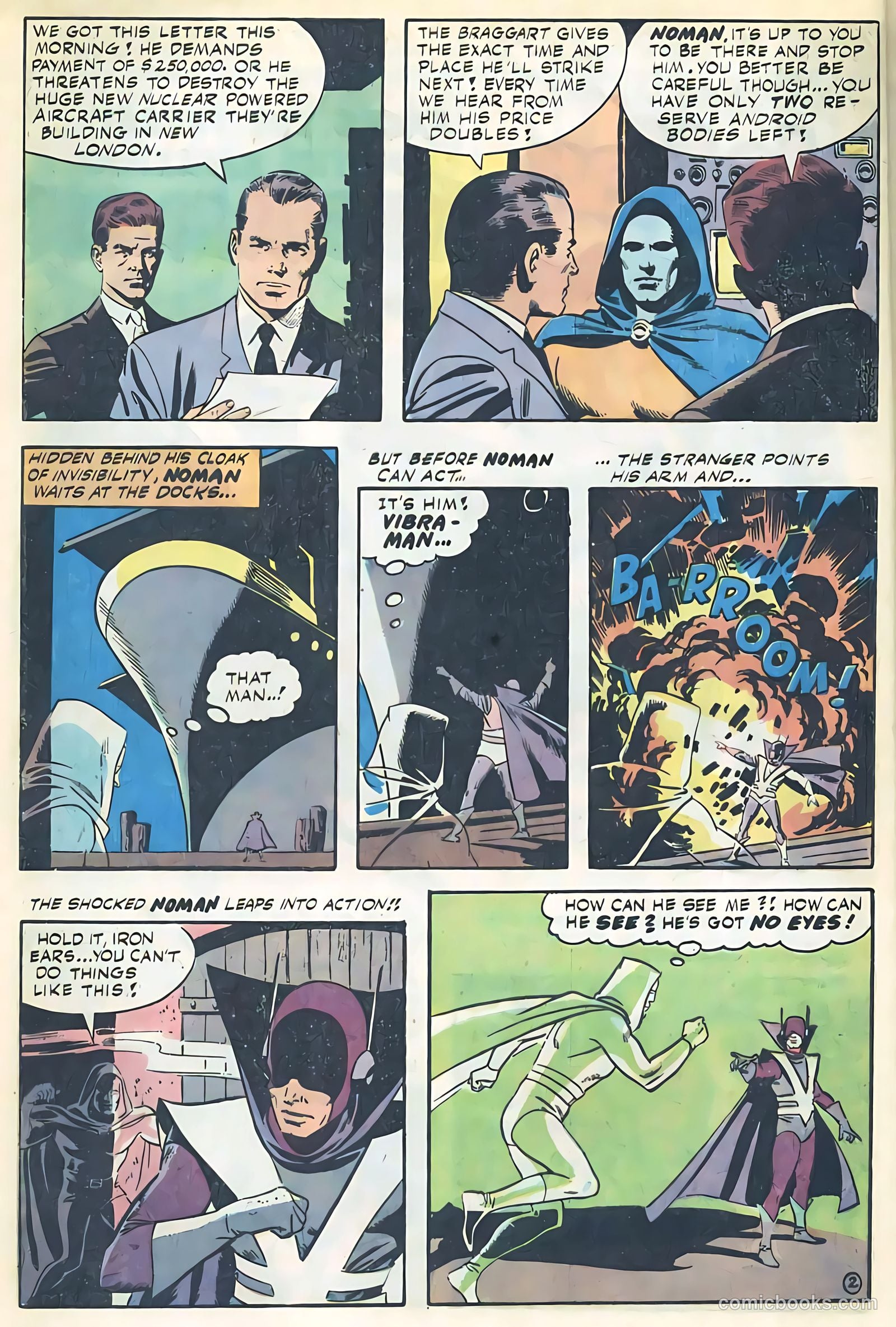 T.H.U.N.D.E.R. Agents #20 (1969) — page 20 of 52