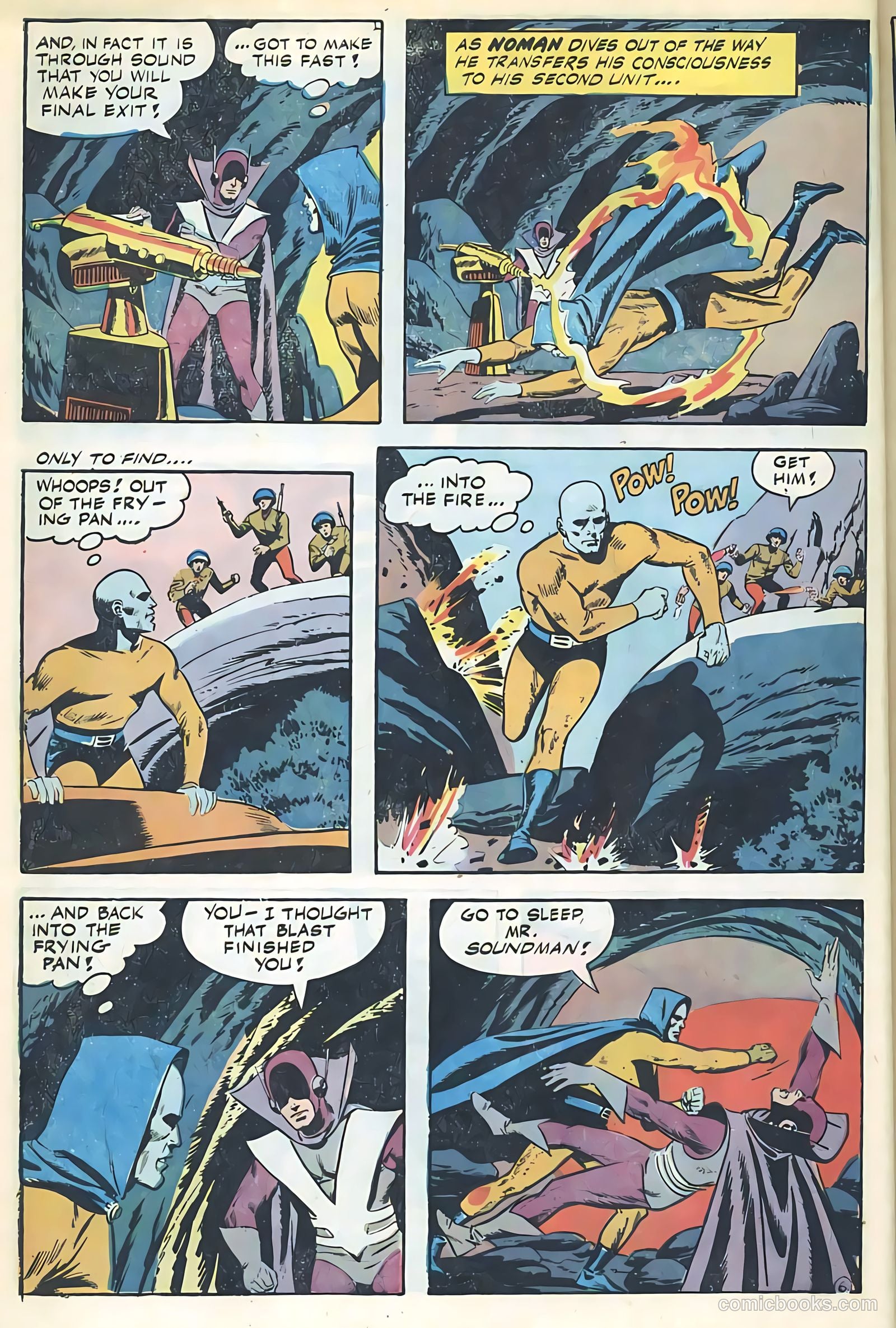 T.H.U.N.D.E.R. Agents #20 (1969) — page 24 of 52