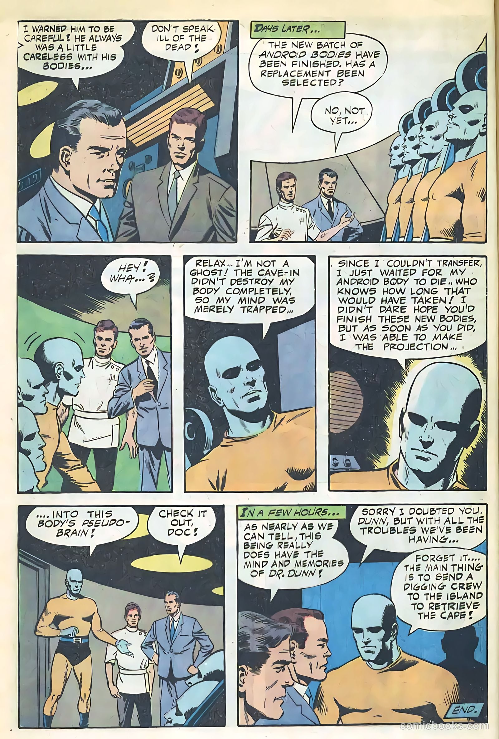 T.H.U.N.D.E.R. Agents #20 (1969) — page 28 of 52