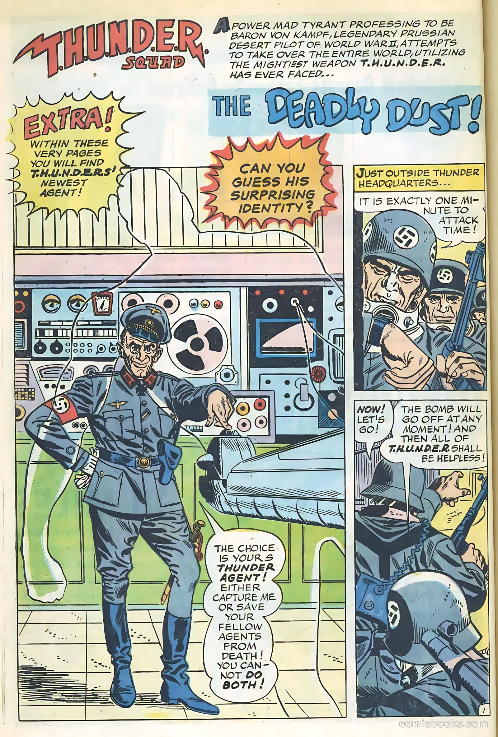 T.H.U.N.D.E.R. Agents #20 (1969) — page 30 of 52