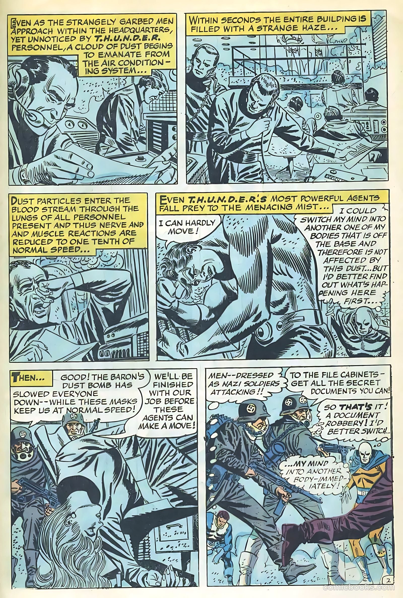 T.H.U.N.D.E.R. Agents #20 (1969) — page 31 of 52