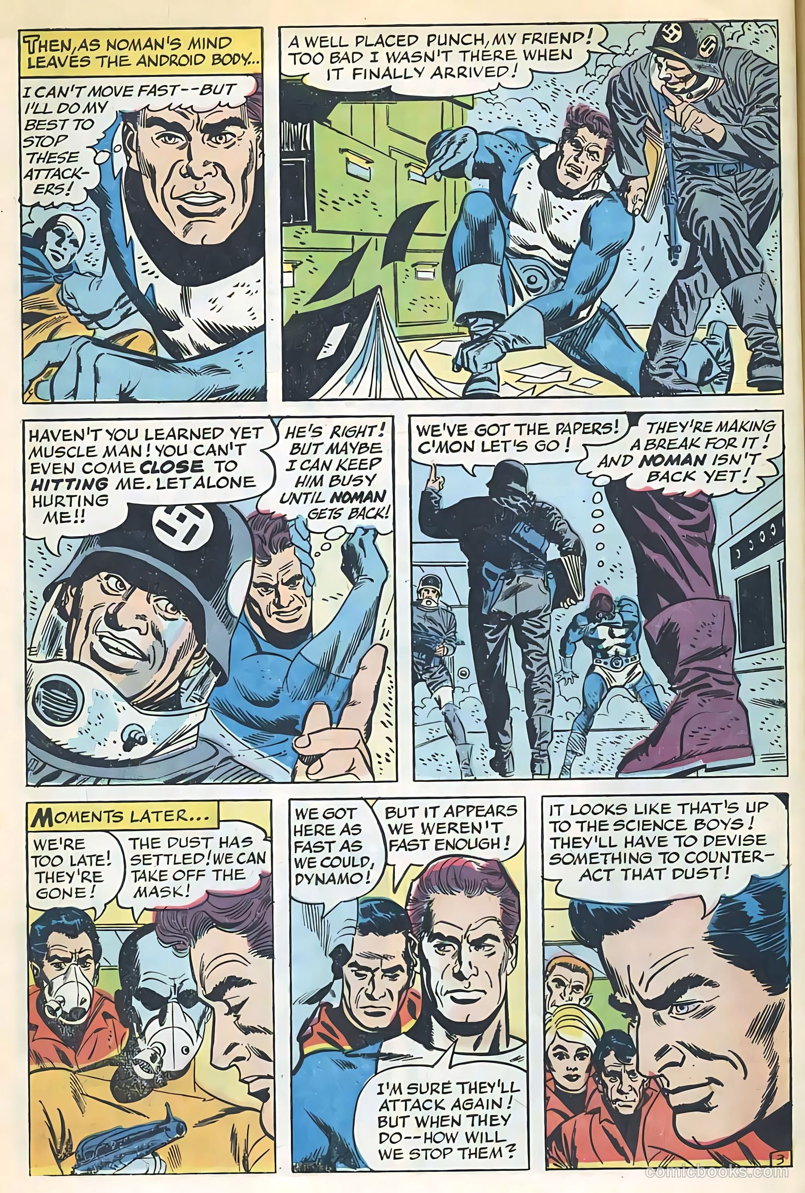 T.H.U.N.D.E.R. Agents #20 (1969) — page 32 of 52