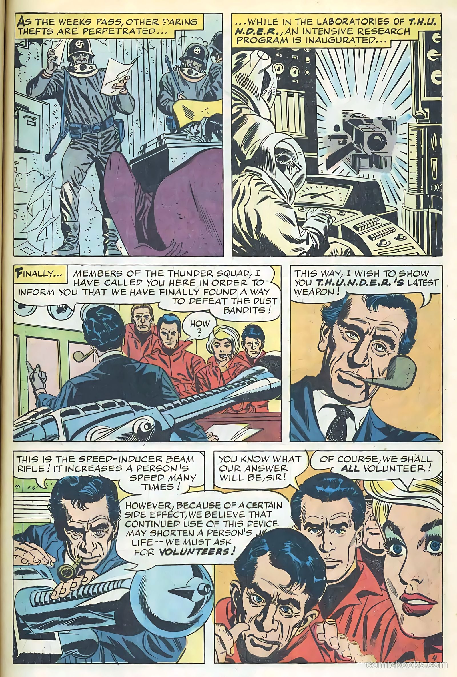 T.H.U.N.D.E.R. Agents #20 (1969) — page 33 of 52