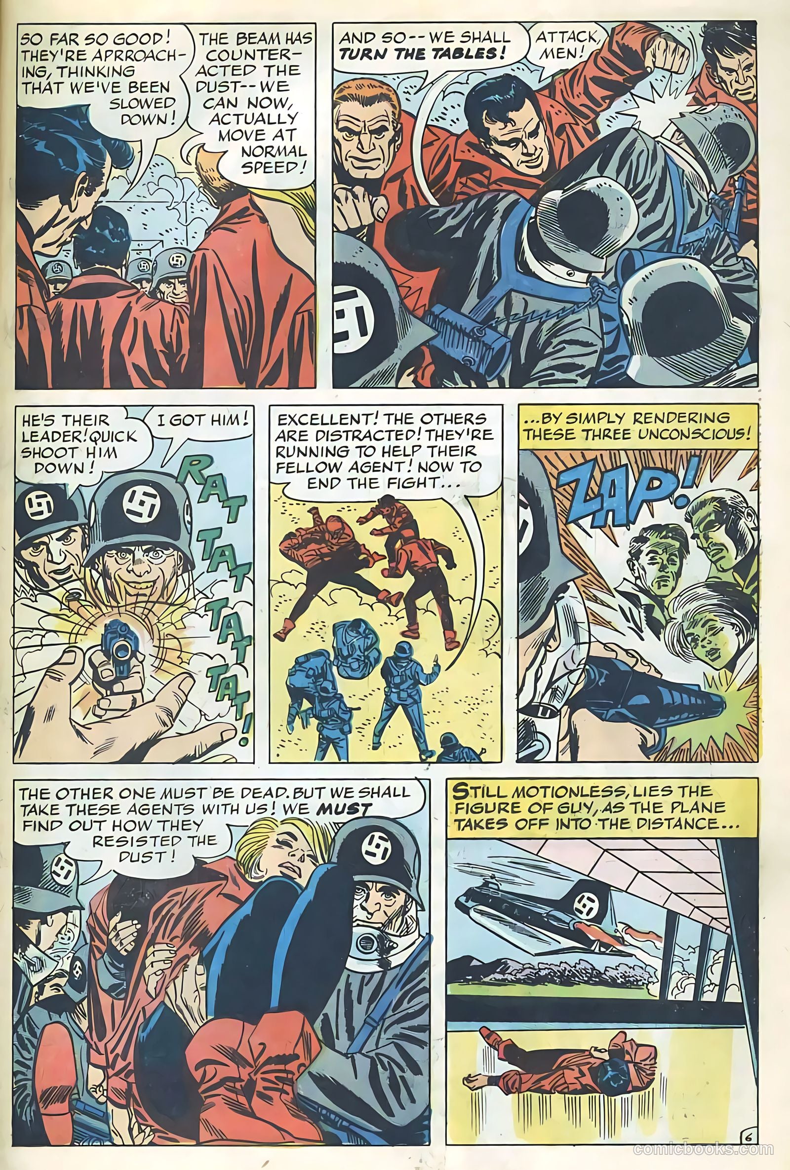 T.H.U.N.D.E.R. Agents #20 (1969) — page 35 of 52