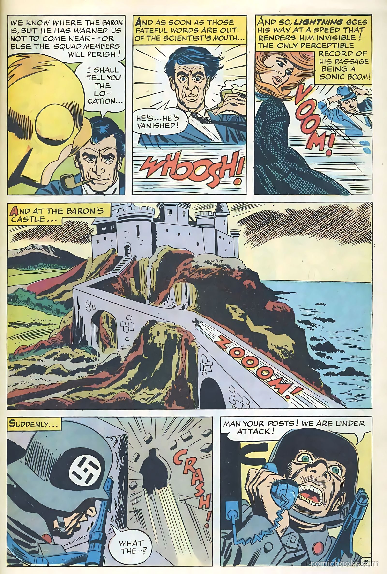 T.H.U.N.D.E.R. Agents #20 (1969) — page 37 of 52