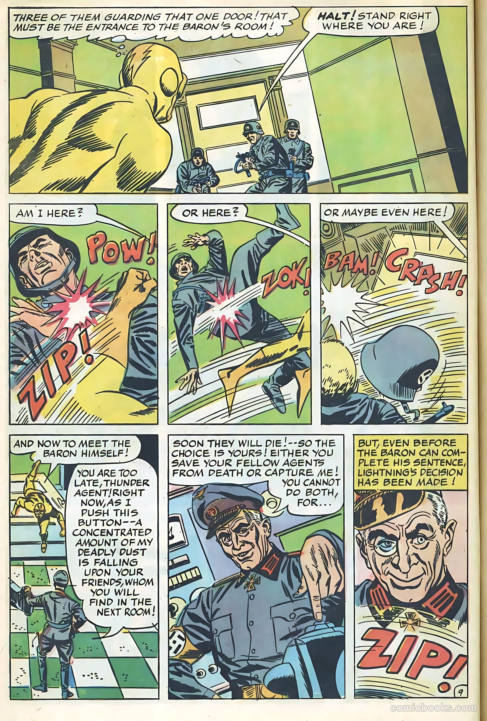 T.H.U.N.D.E.R. Agents #20 (1969) — page 38 of 52