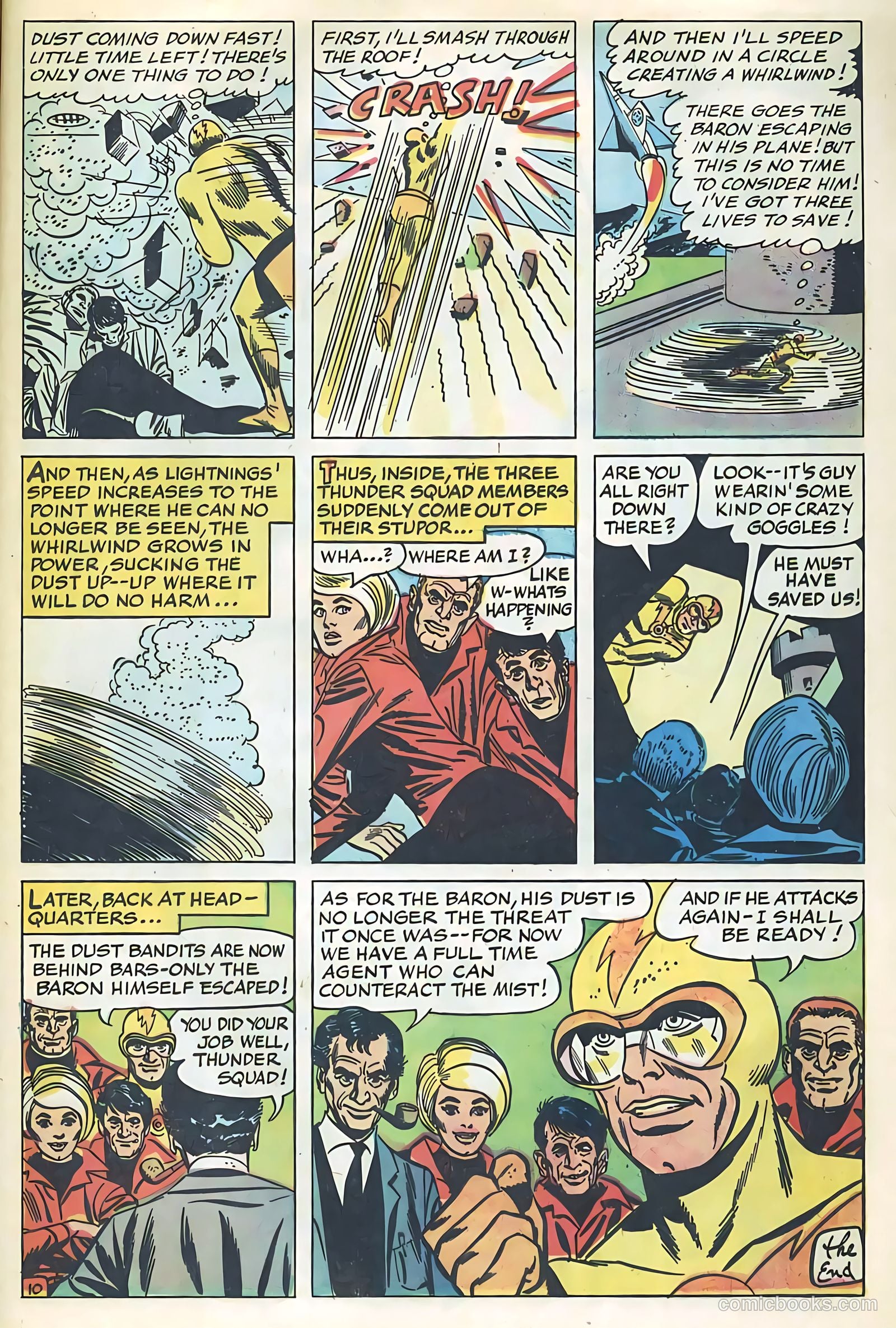 T.H.U.N.D.E.R. Agents #20 (1969) — page 39 of 52