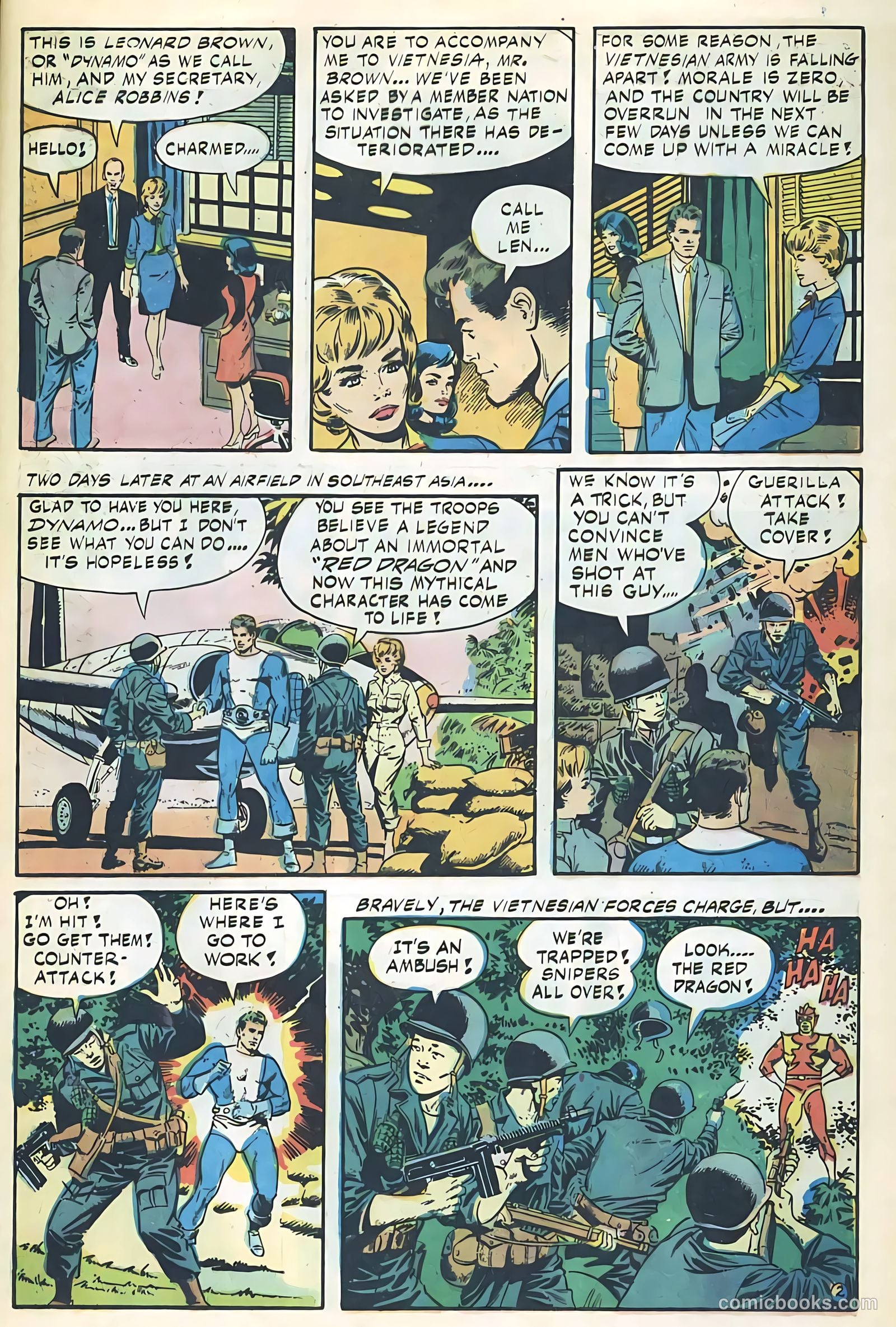 T.H.U.N.D.E.R. Agents #20 (1969) — page 41 of 52