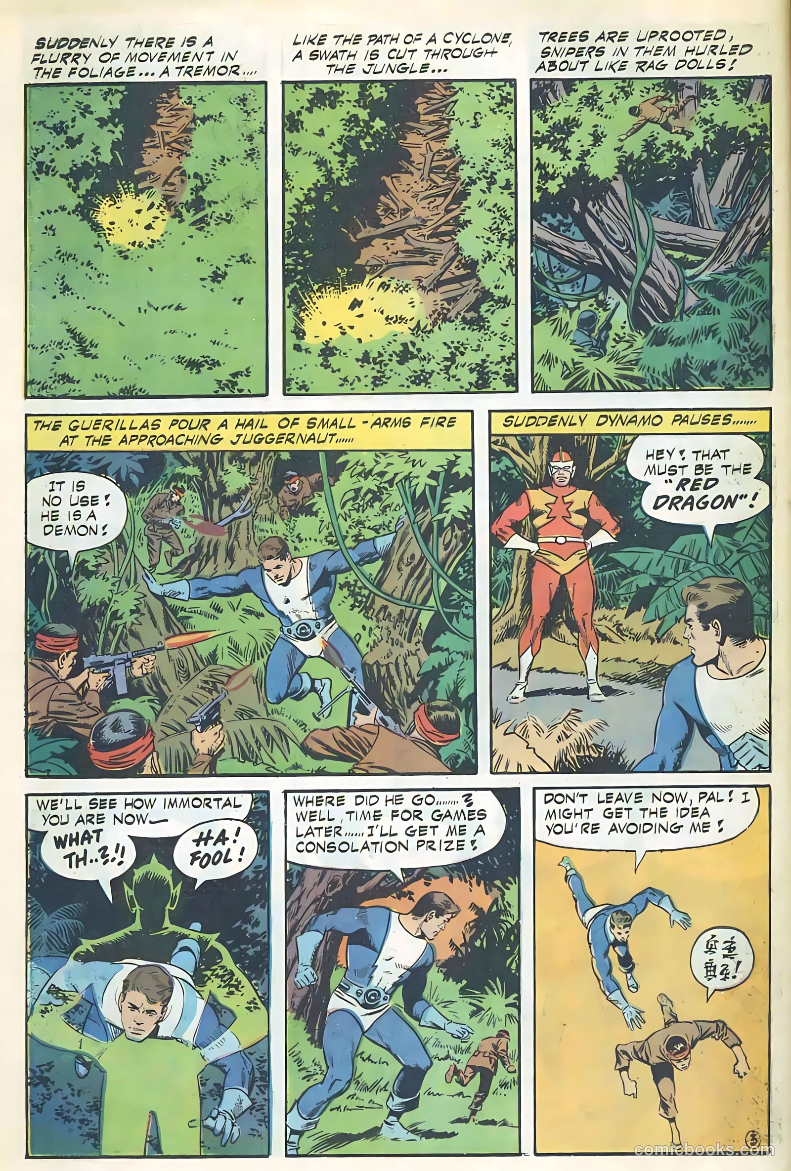 T.H.U.N.D.E.R. Agents #20 (1969) — page 42 of 52