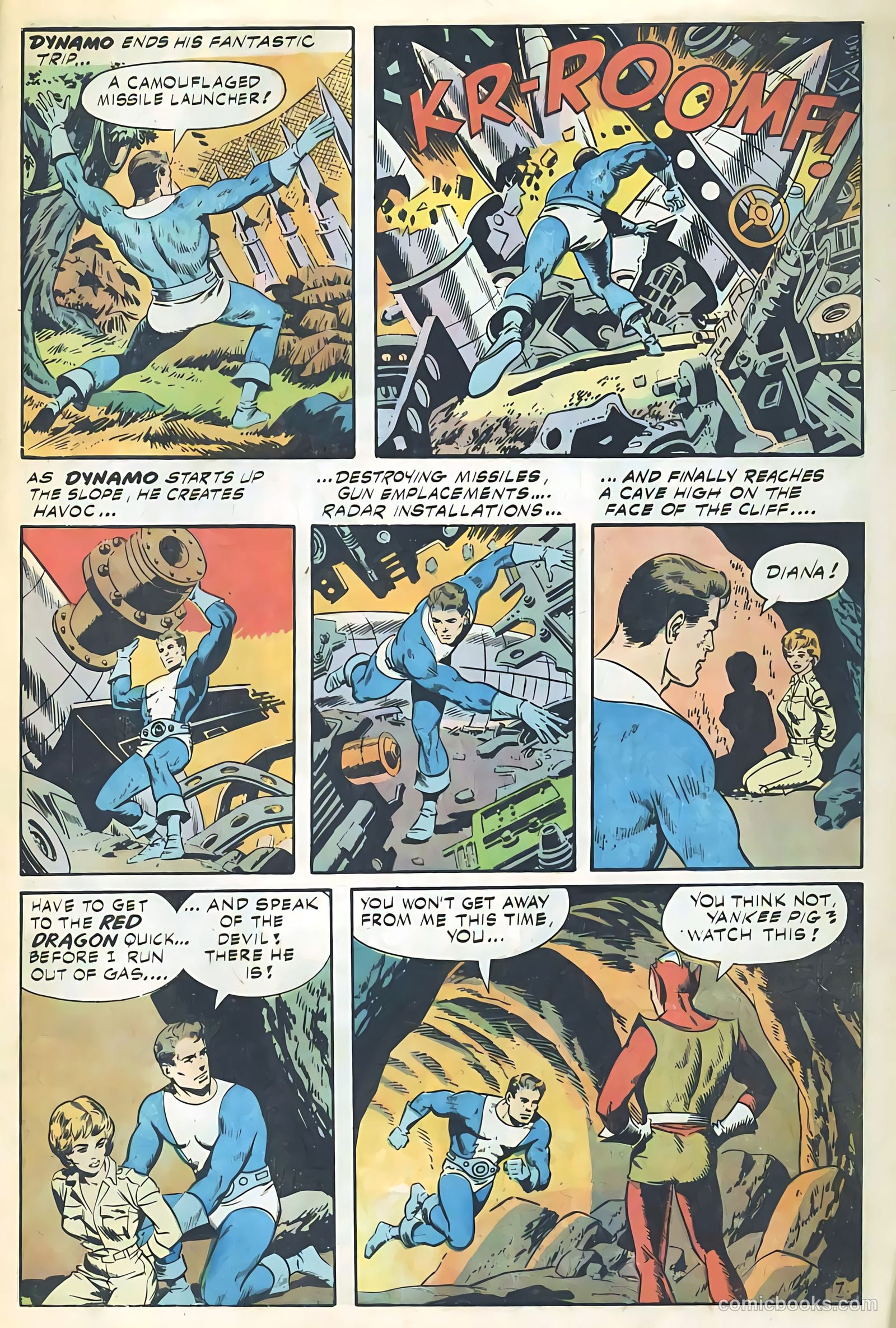 T.H.U.N.D.E.R. Agents #20 (1969) — page 47 of 52