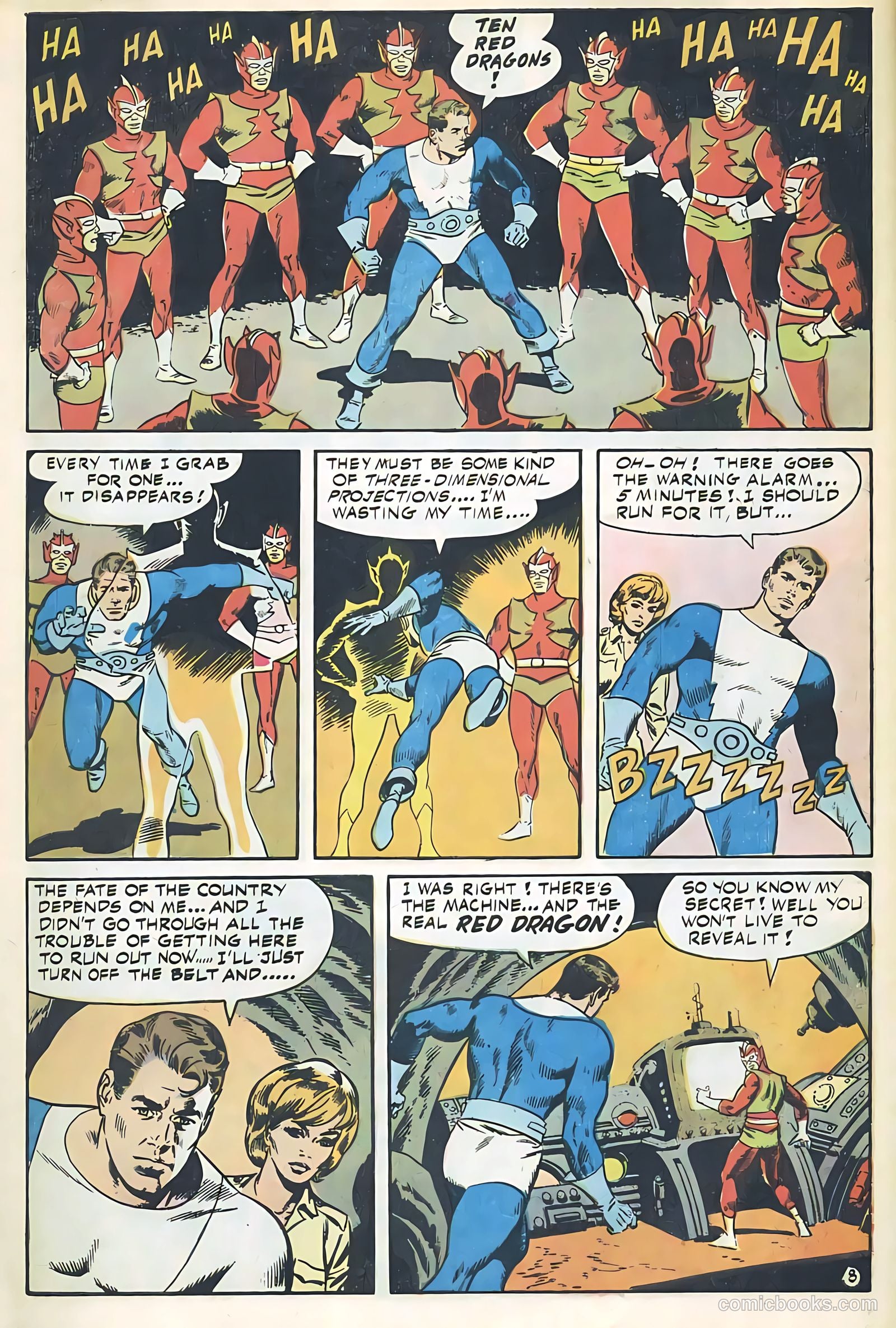 T.H.U.N.D.E.R. Agents #20 (1969) — page 48 of 52