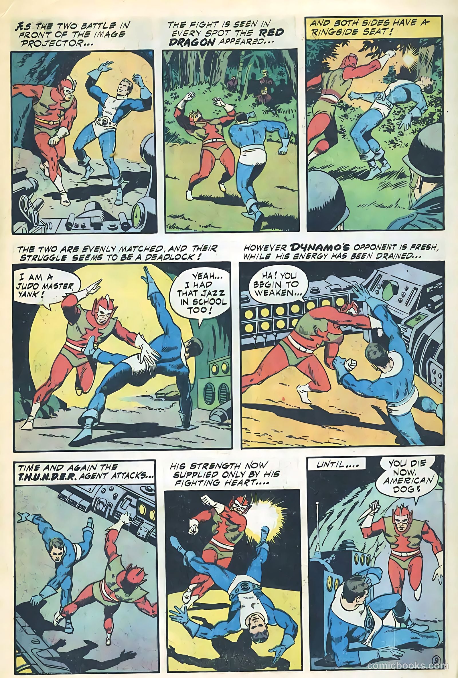 T.H.U.N.D.E.R. Agents #20 (1969) — page 49 of 52
