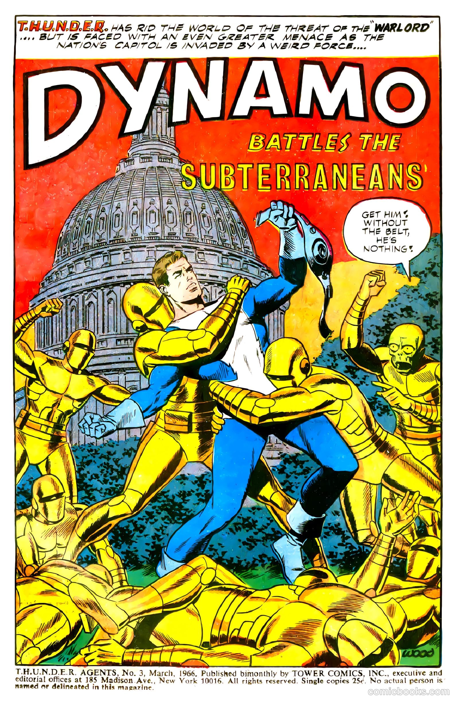 T.H.U.N.D.E.R. Agents #3 (1966) — page 3 of 68
